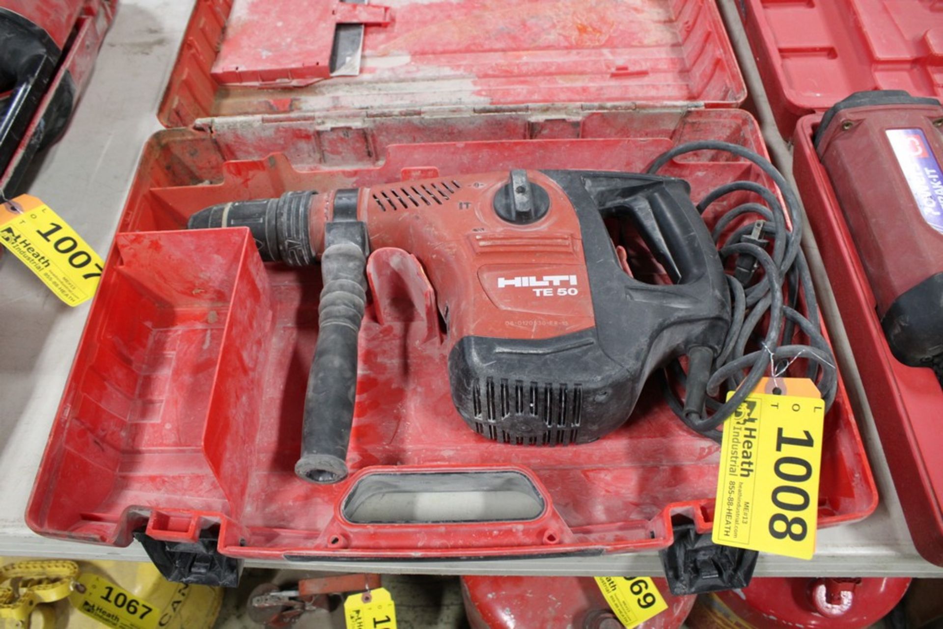 HILTI MODEL TE-50 ROTARY HAMMER / CHIPPER