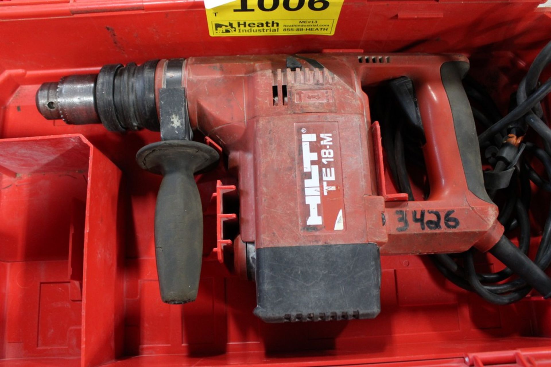 HILTI MODEL TE-18M 1/2: ROTARY HAMMER DRILL - Image 2 of 2