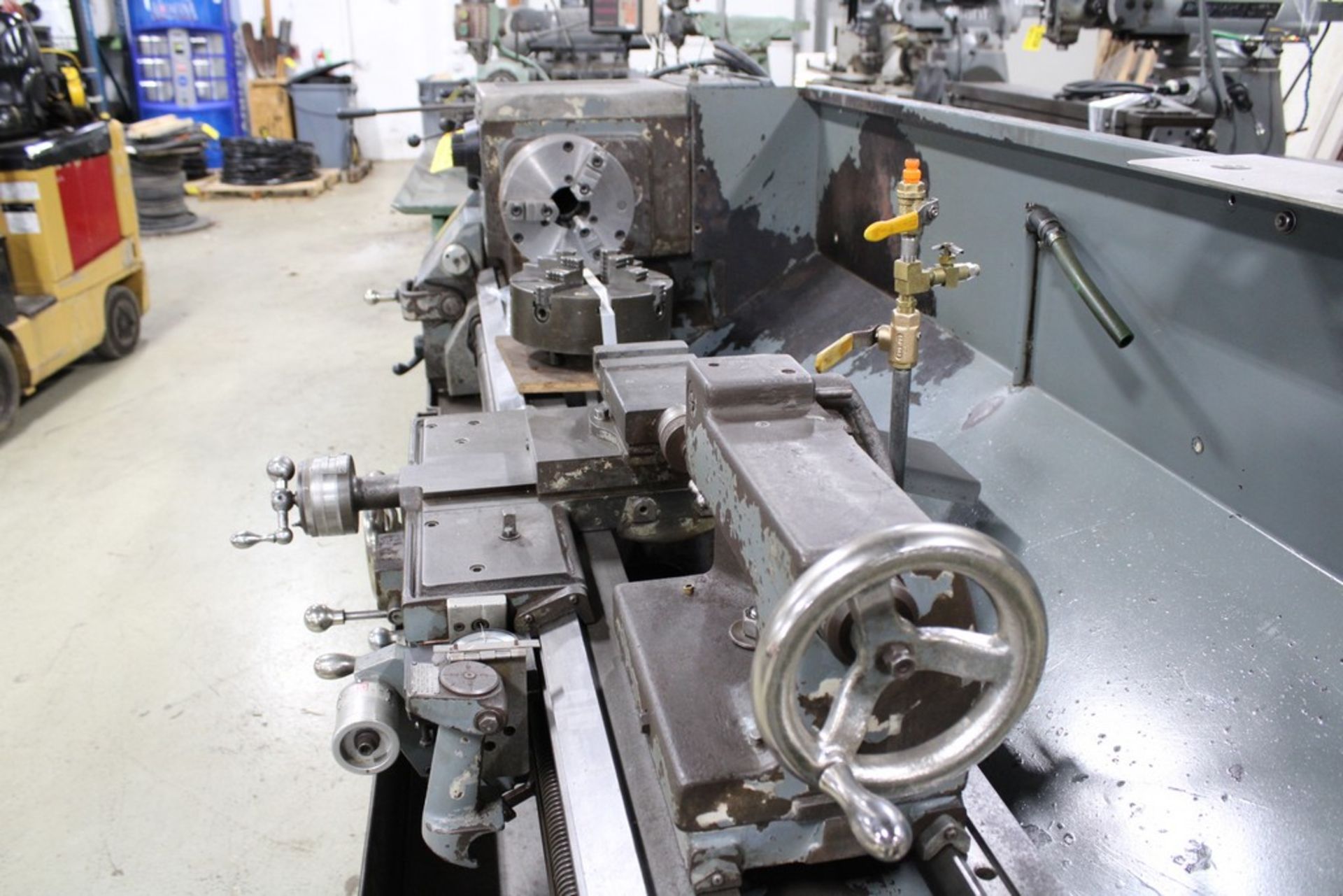 LEBLOND 15" X 48" MODEL REGAL TOOLROOM LATHE, S/N 11C535, 1800 RPM SPINDLE, 10"3 & 4 JAW - Image 11 of 12