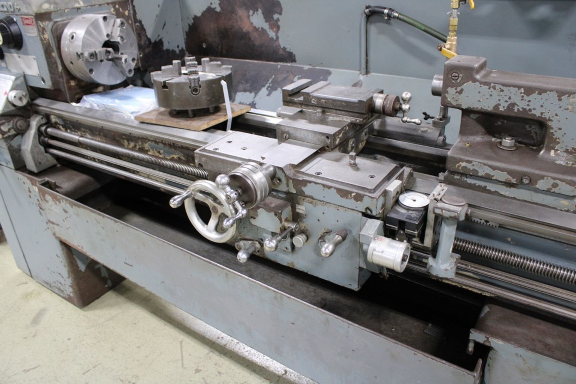 LEBLOND 15" X 48" MODEL REGAL TOOLROOM LATHE, S/N 11C535, 1800 RPM SPINDLE, 10"3 & 4 JAW - Image 8 of 12