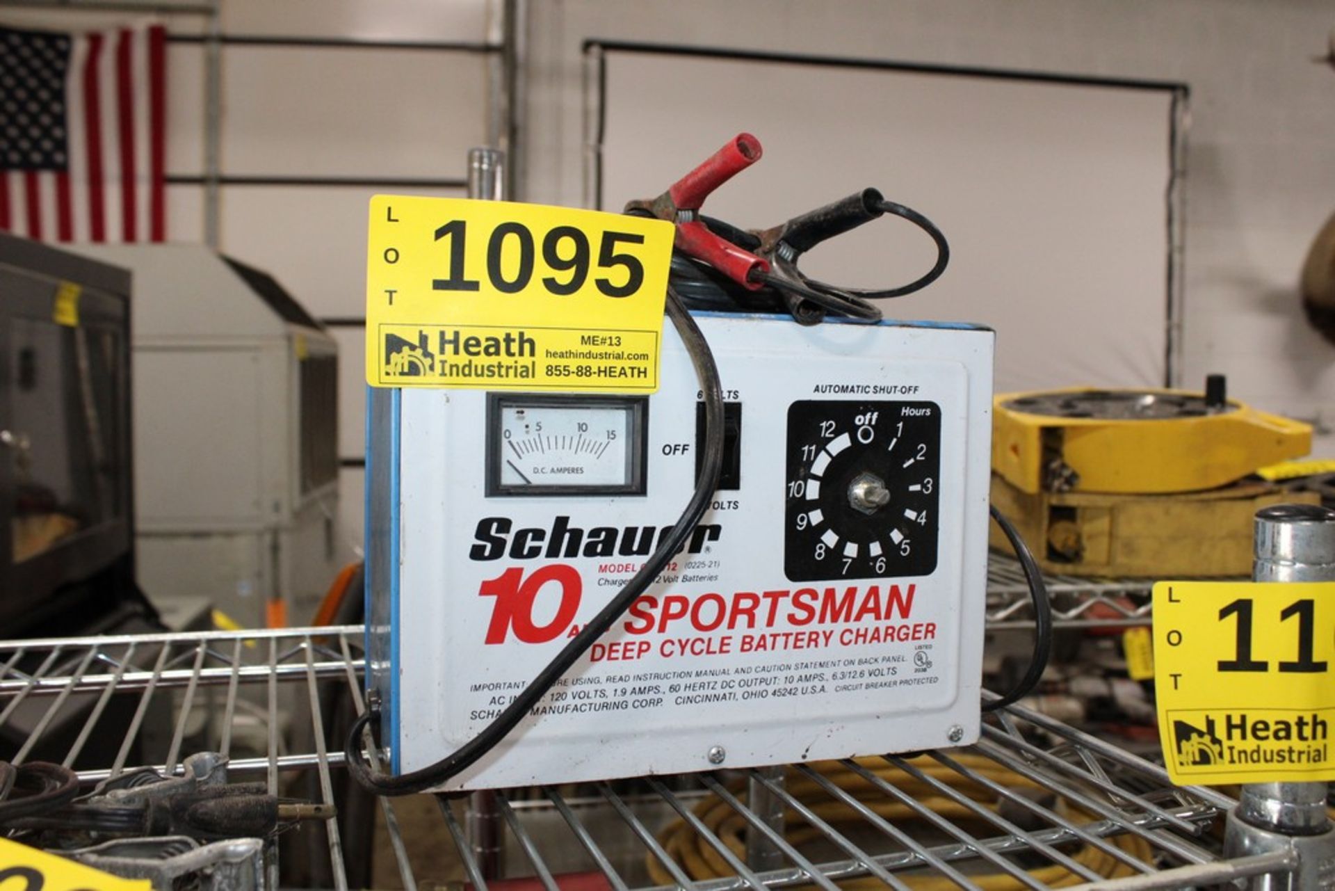 SCHAUER 10 HAM SPORTSMAN DEEP CYCLE BATTERY CHARGER