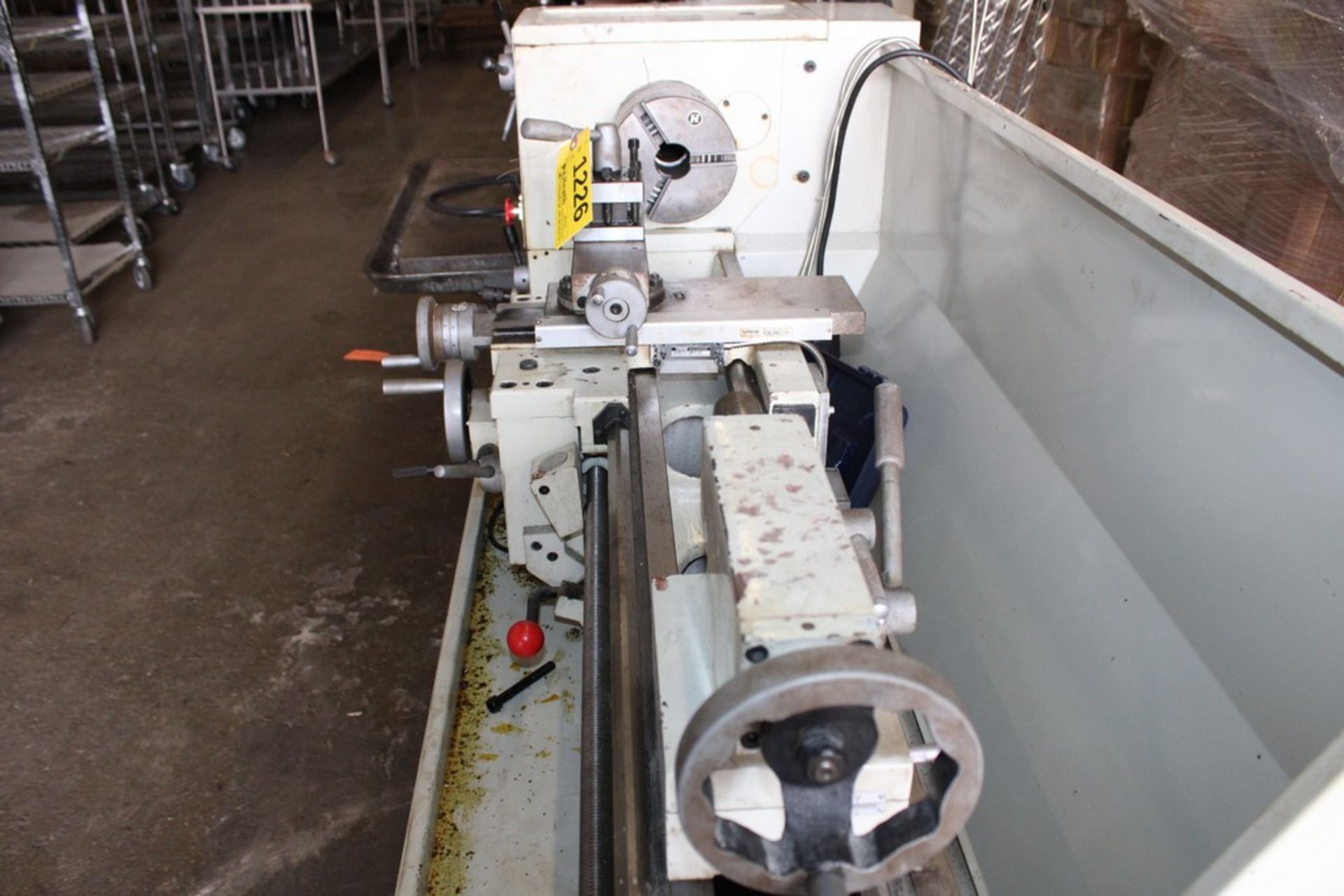 BIRMINGHAM MODEL YCL-1236GH 12" X 36" TOOLROOM LATHE, S/N C10011, 75-1400 RPM - Image 8 of 9