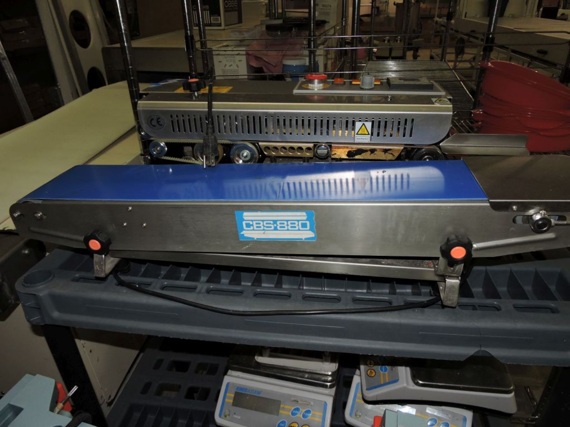 Hualian Machinery table top bag sealer, model CBS-880, sn 15351, approx. 18". - Image 4 of 6
