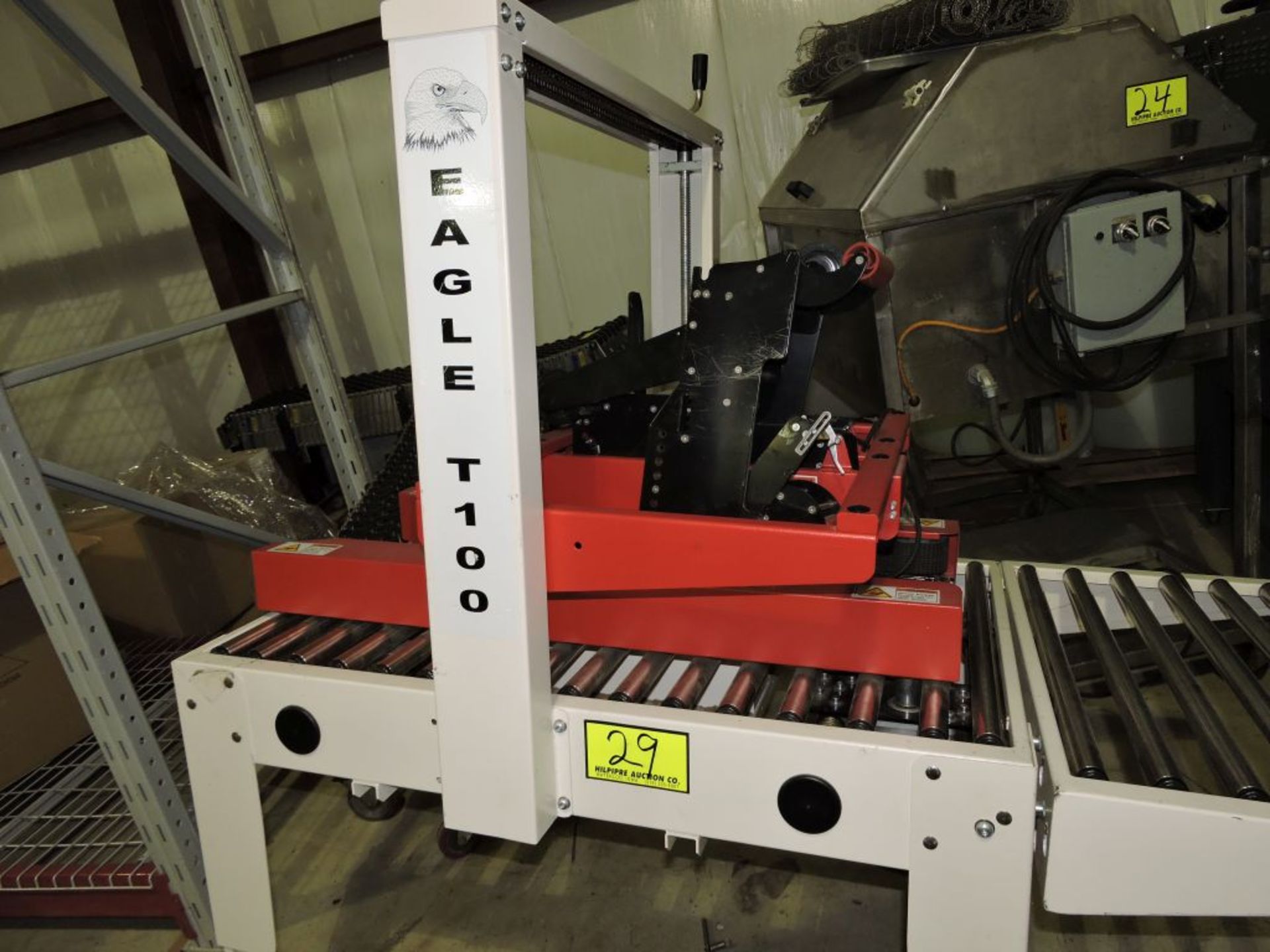 Eagle Case tape sealer, model T100, s/n 12-W17425-27. (Loading fee $50)