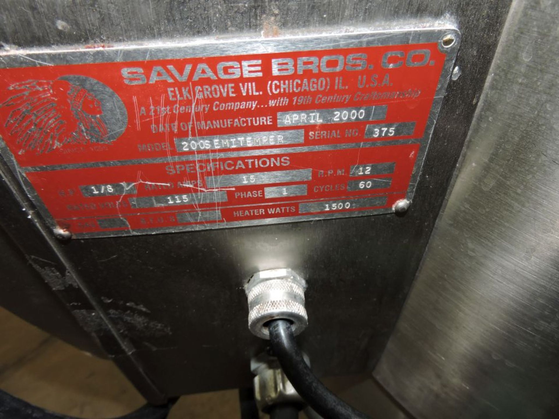 Savage Brothers bullet melter, 30 lbs. (Loading fee $50) - Image 5 of 5