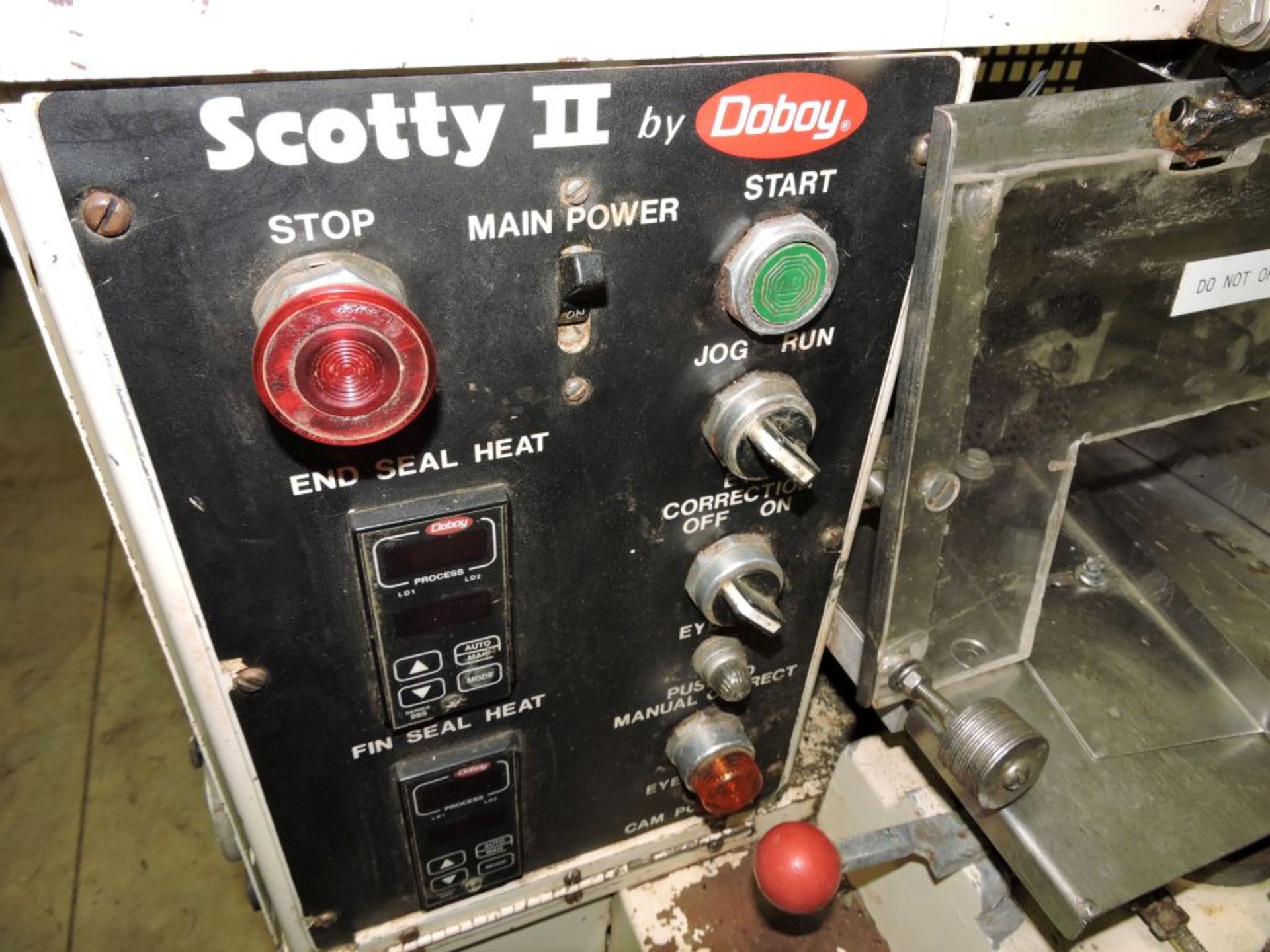 Doboy horizontal flow wrapper, model Scotty, sn 92-14394, with metal detector, 7" Tektamet - Image 9 of 9