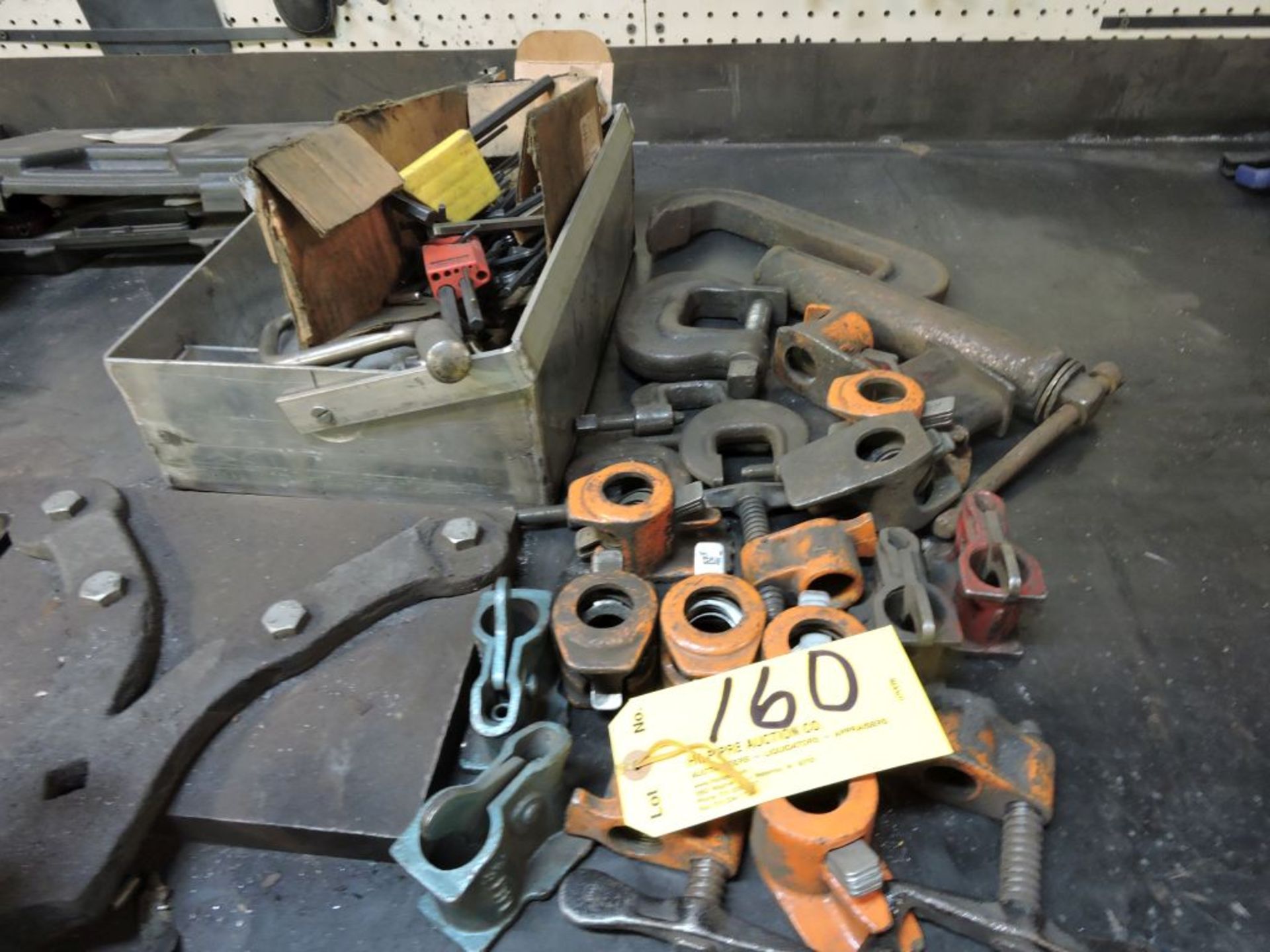 Assorted lot end clamp, other. - Image 2 of 2