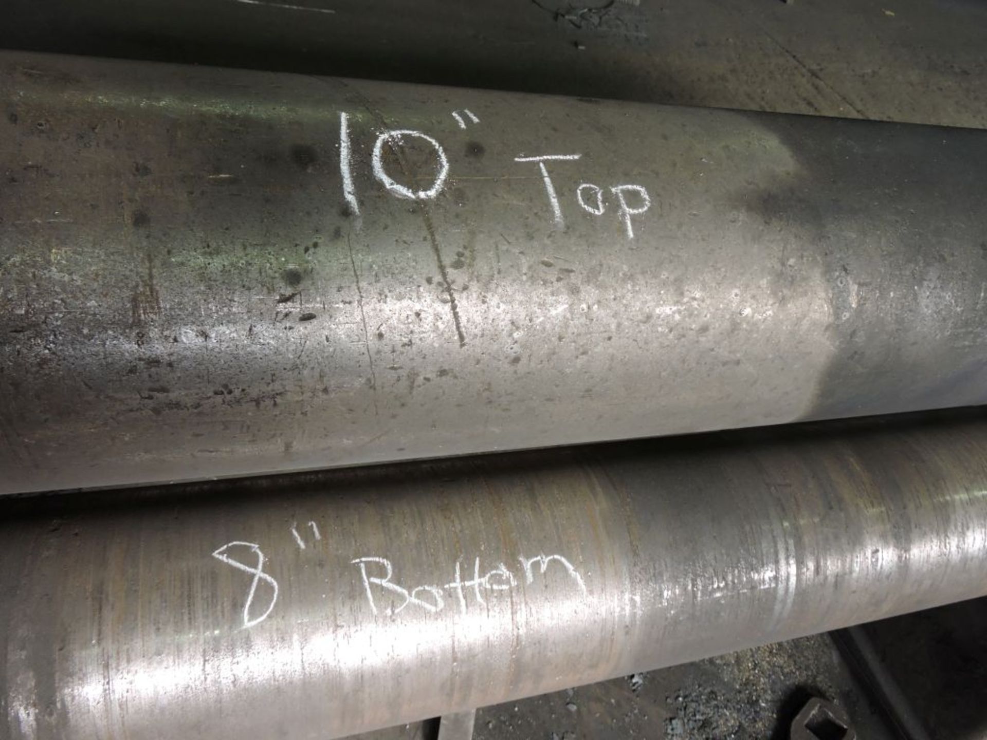 KLNO 3 bar roll, 8 ft., 10" top roll, 8" bottom roll. - Image 3 of 5