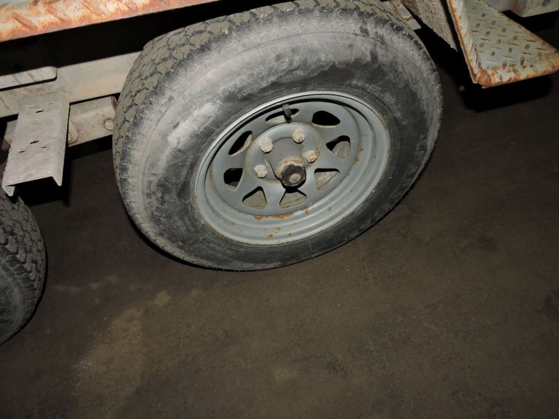 NO TITLE - NO REGISTRATION Karavan tandem axle trailer, 16' x 8', 5 bolt wheels. - Image 7 of 12