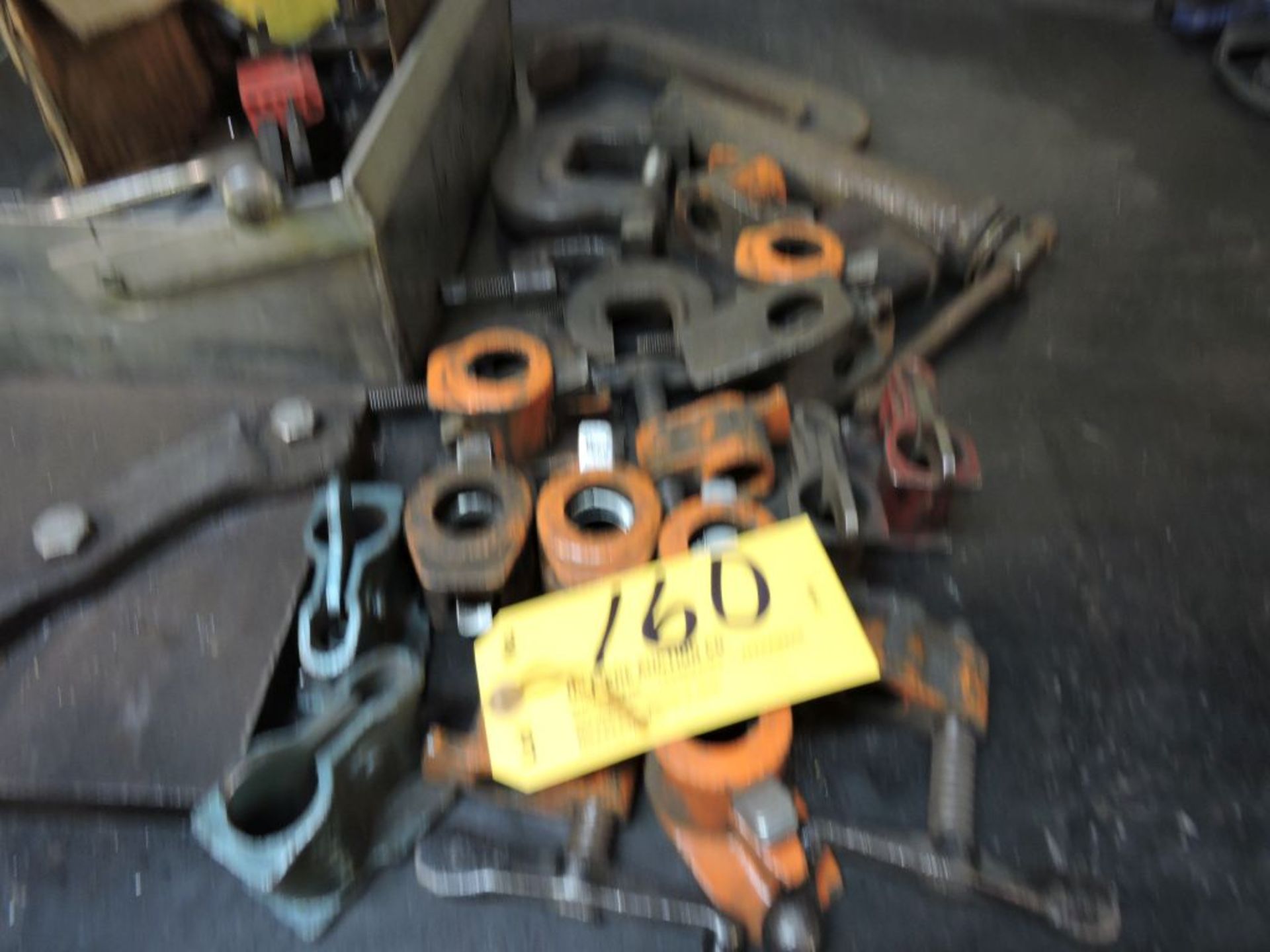 Assorted lot end clamp, other.