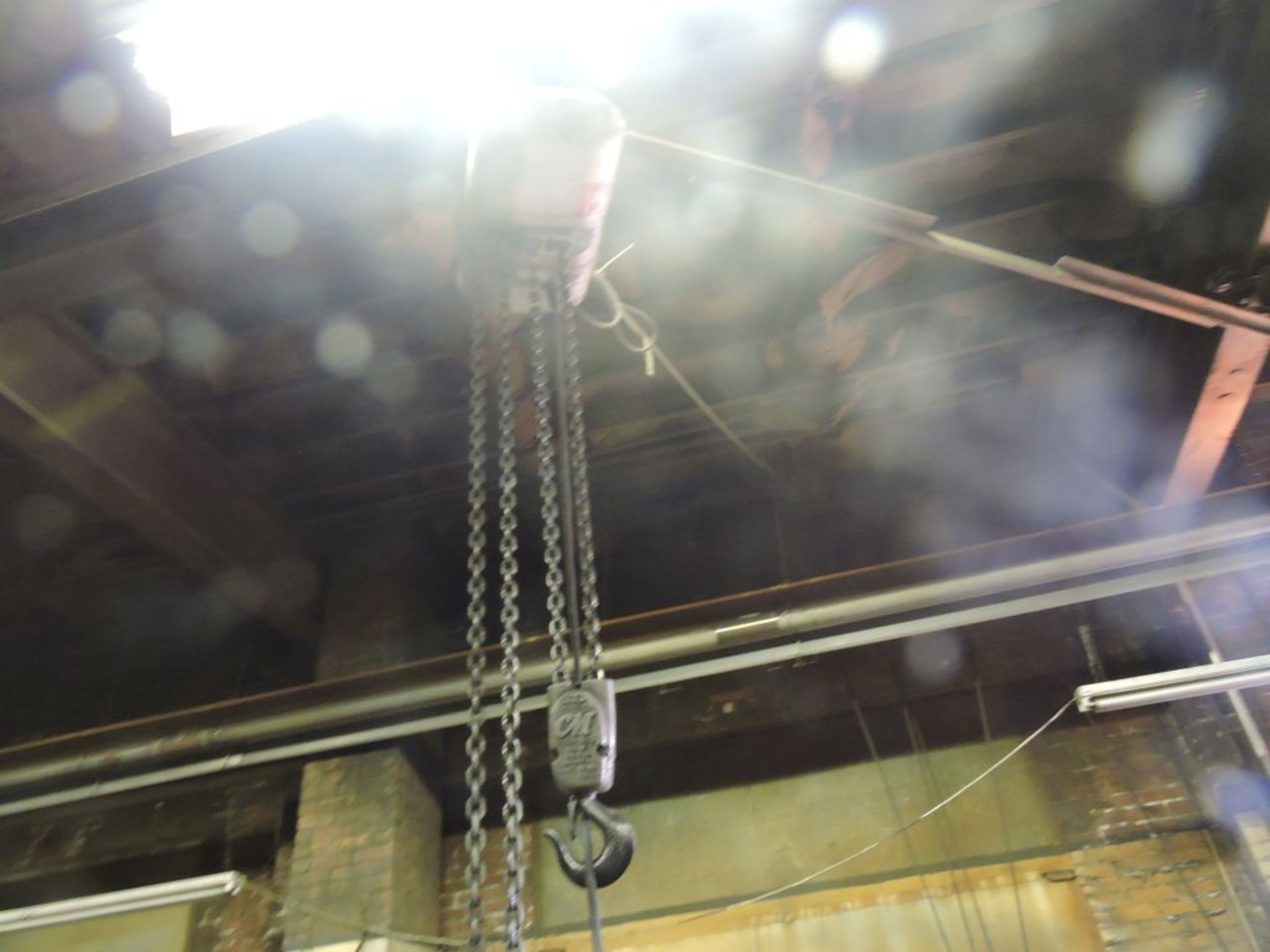 Loadstar electric chain hoist.