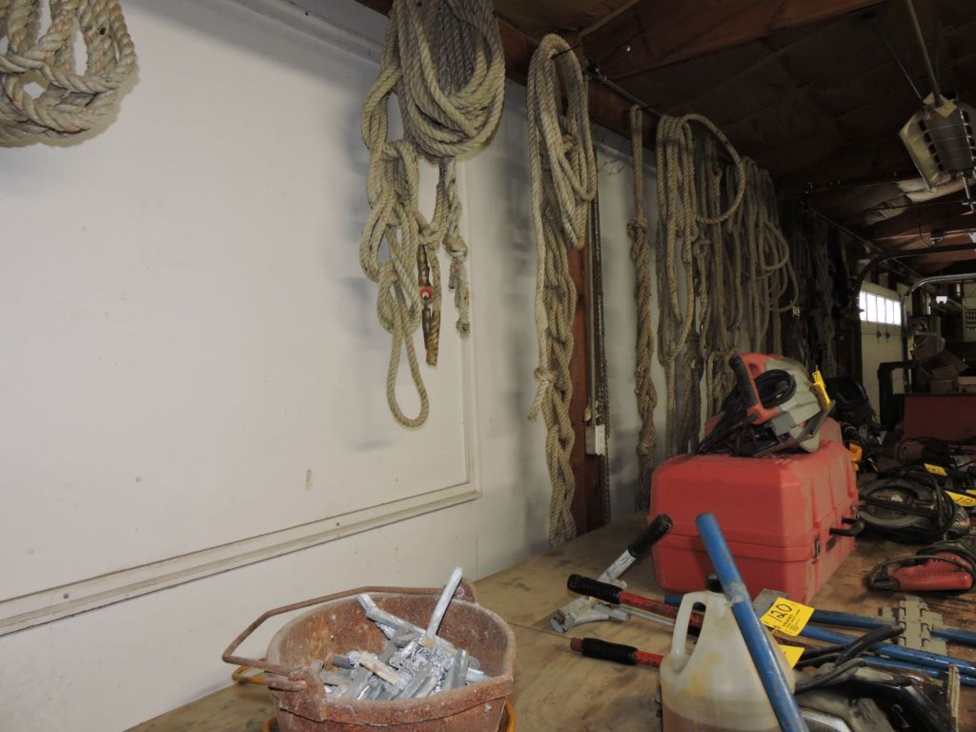 All rope on table. - Image 2 of 3