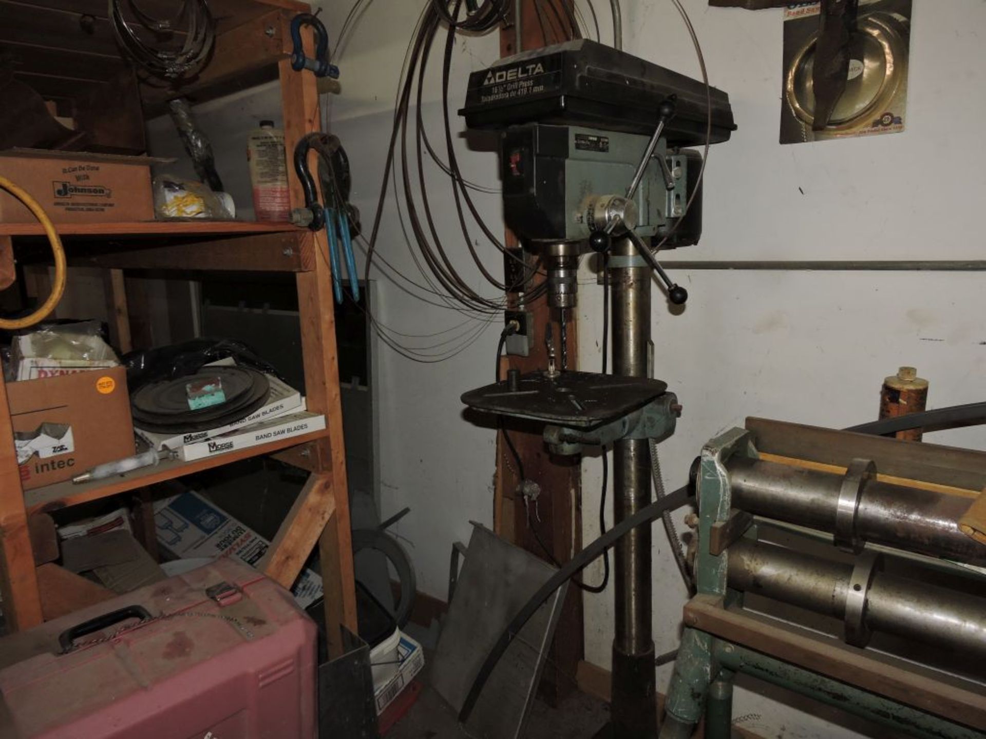 Delta 16 1/2" drill press.