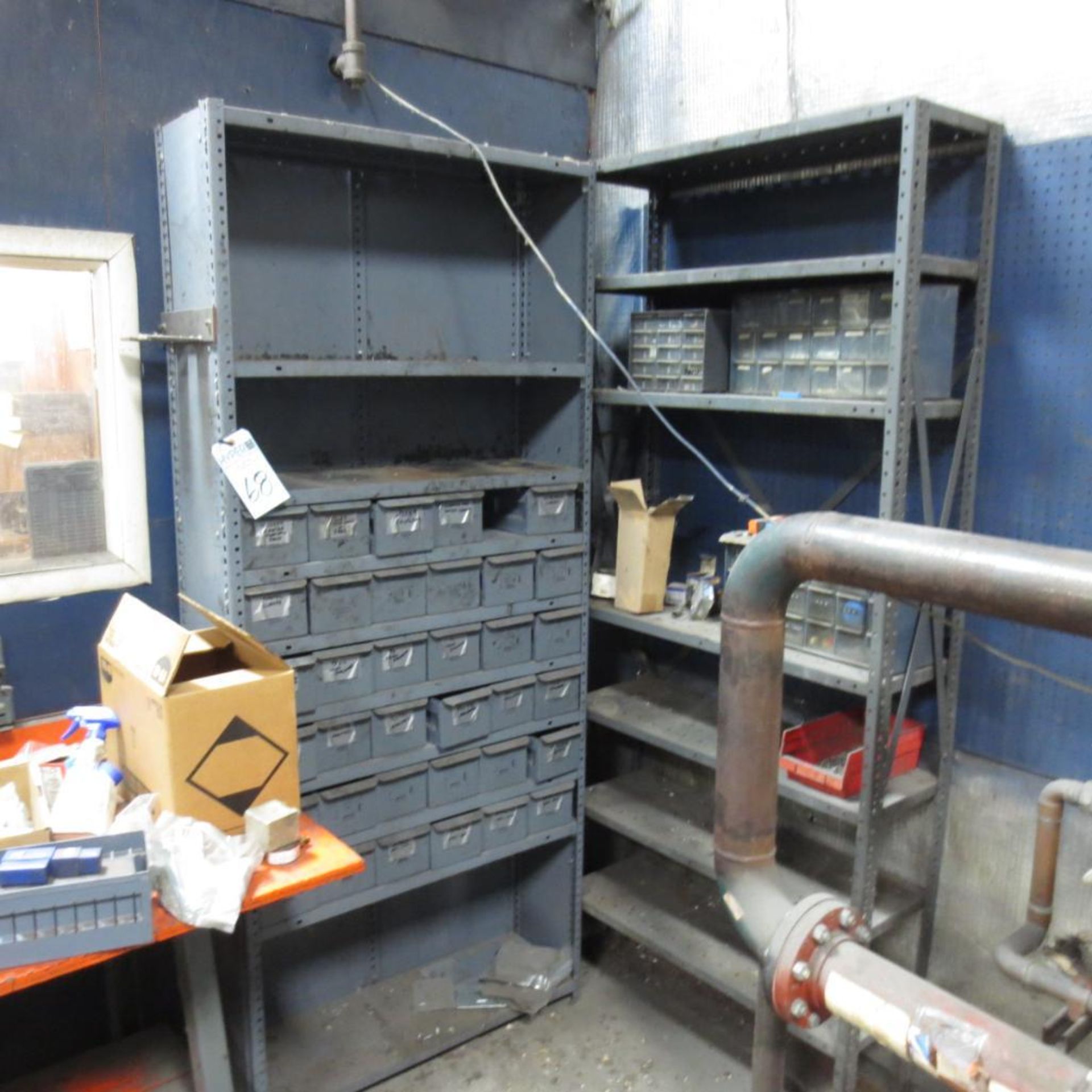Two Shelfs and Work Bench ( No other Items ) ( Loc. Greenville, IL )