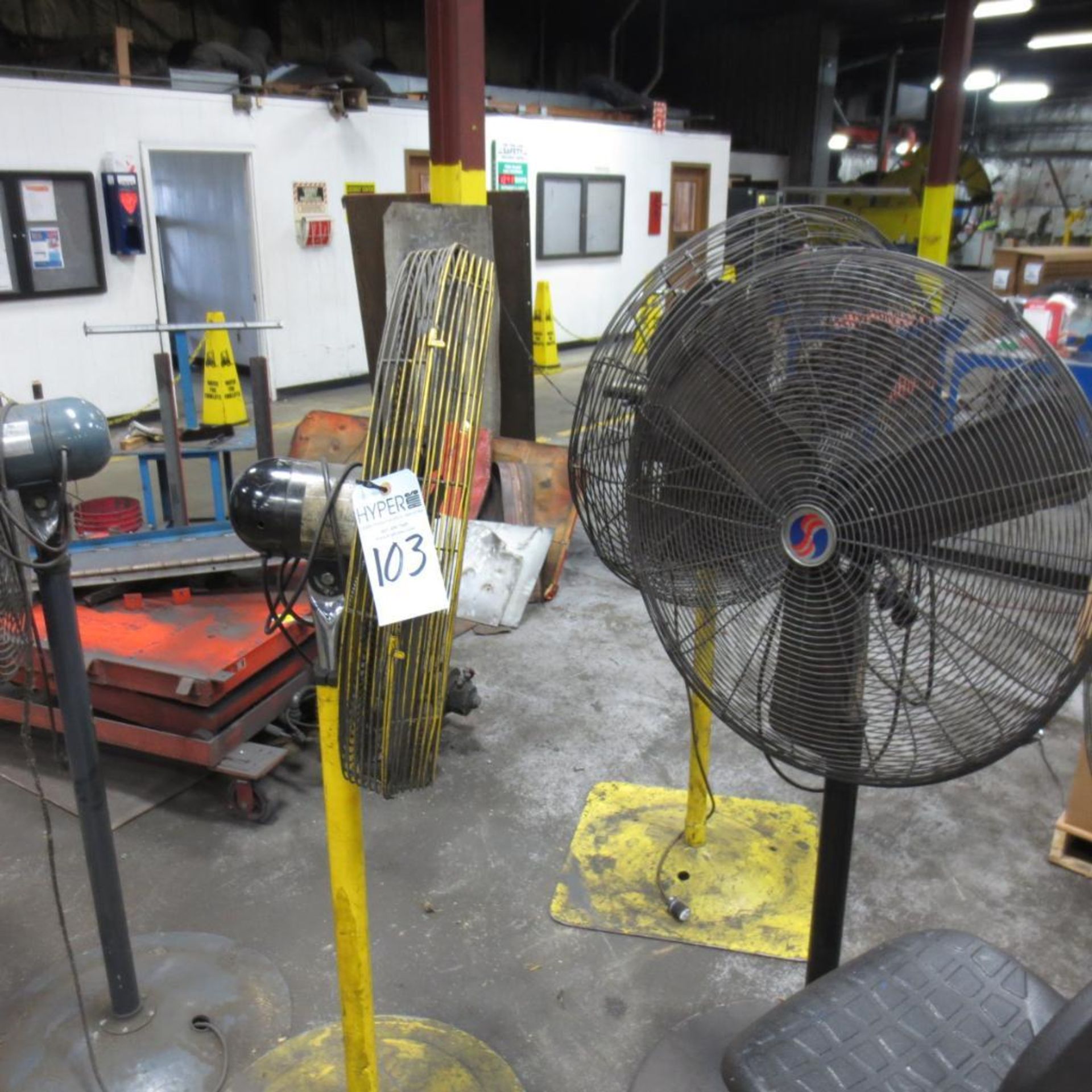 5 Shop Fans ( Loc. Greenville, IL ) - Image 2 of 2