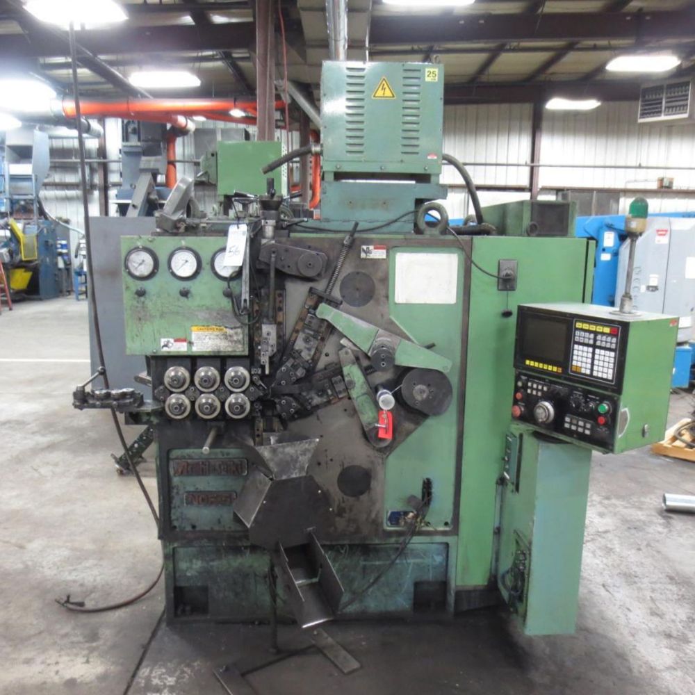 Spring coilers, 4-slide machines, machine tools and factory support all surplus to ongoing needs of Peterson Spring Corp., multiple locations