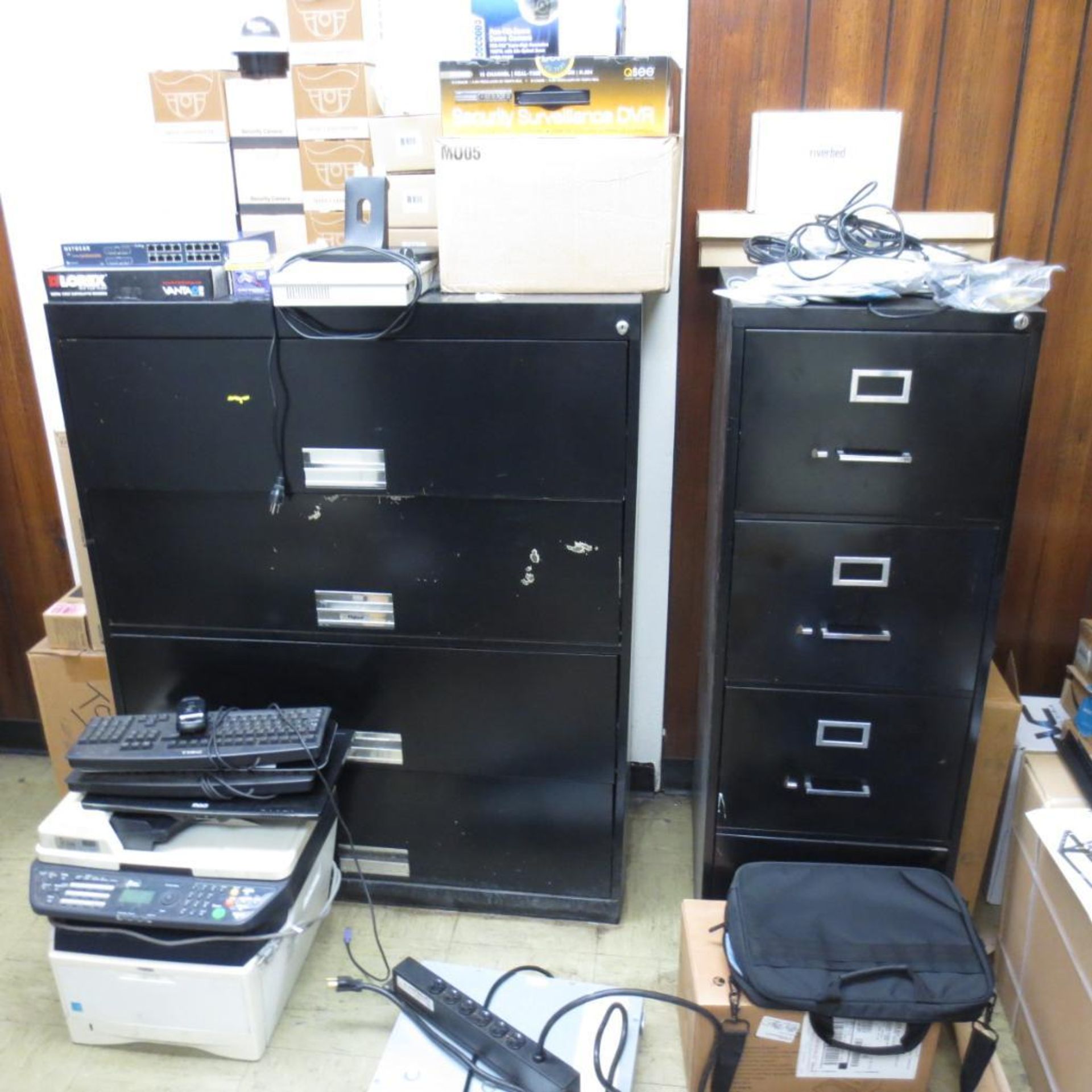 TV, VCR and File Cabinets ( No Other Items ) ( Loc. Greenville, IL ) - Image 2 of 2