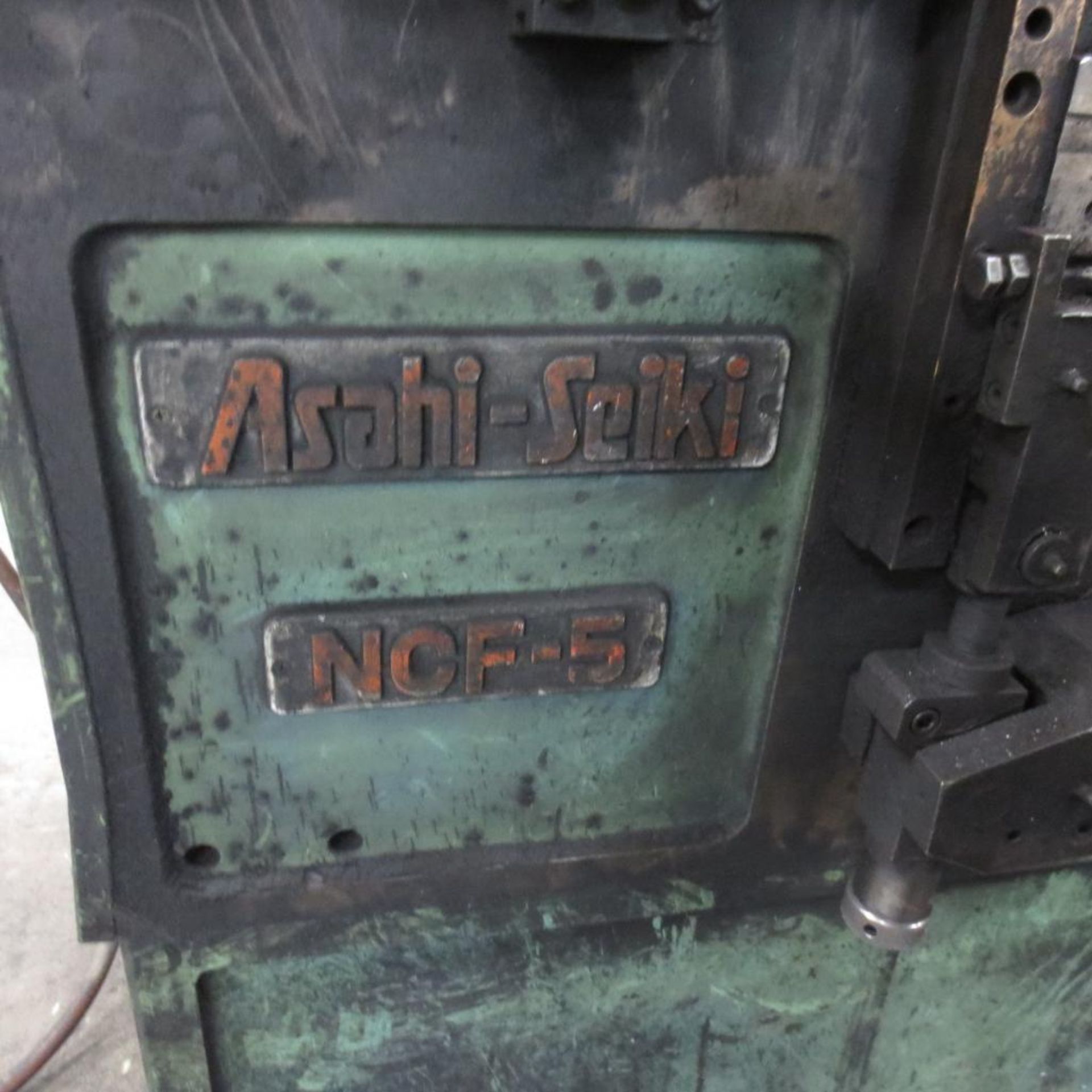 Asahi Seiki NCF5 Coiler, 5mm, 1999, .065 - .192" ( Loc. Greenville, IL ) - Image 4 of 6