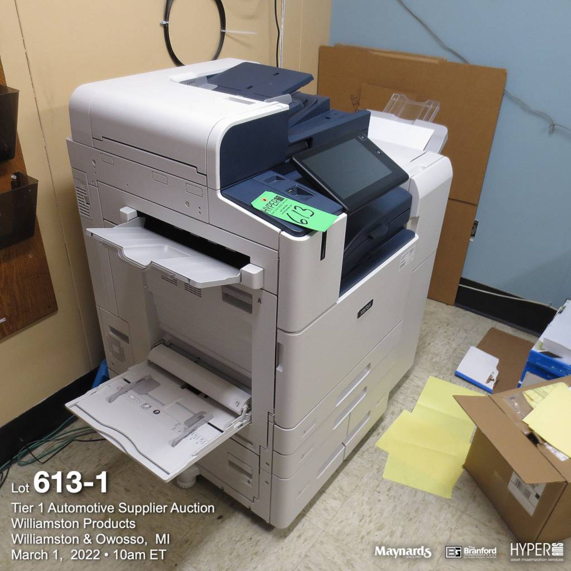 Xerox Altalink C8145 color multifunction printer, fax, scanner, etc. - Image 2 of 2