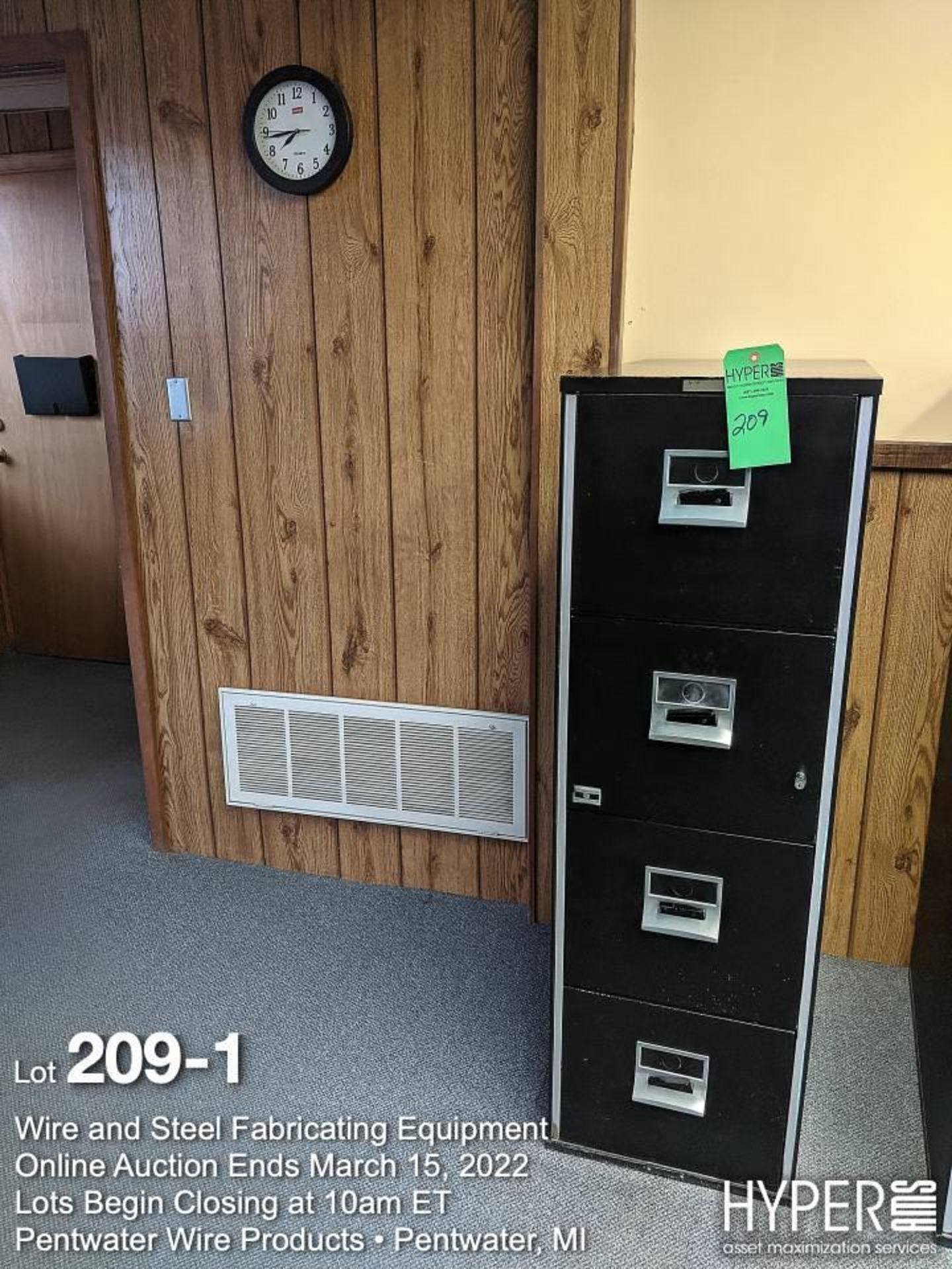 (2) Fireproof file cabinets