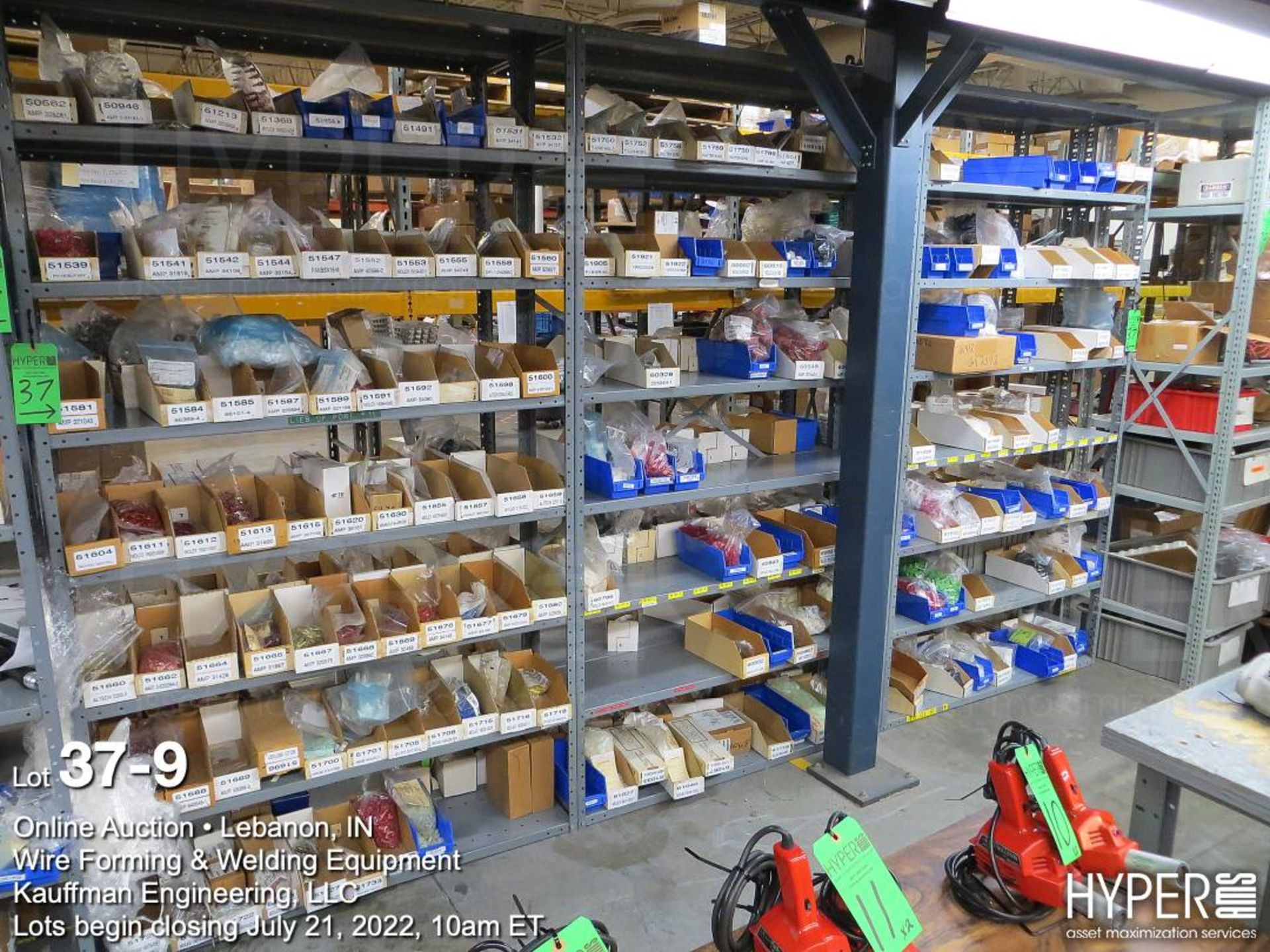 (6) Shelving Sections Plus Contents - Image 9 of 13