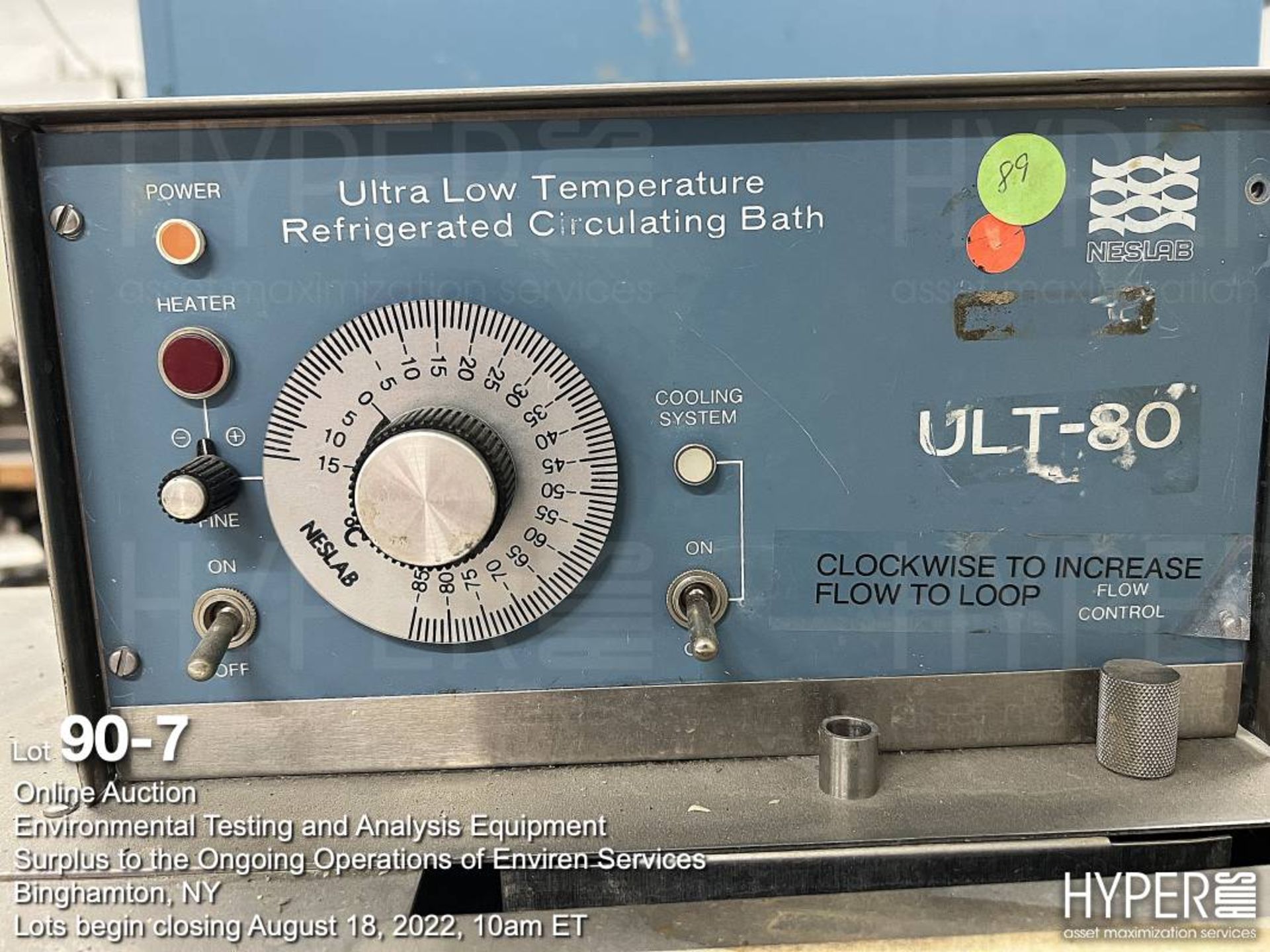 NESLAB ULT-80 ultra low temperature refrigerated circulating bath - Image 7 of 8