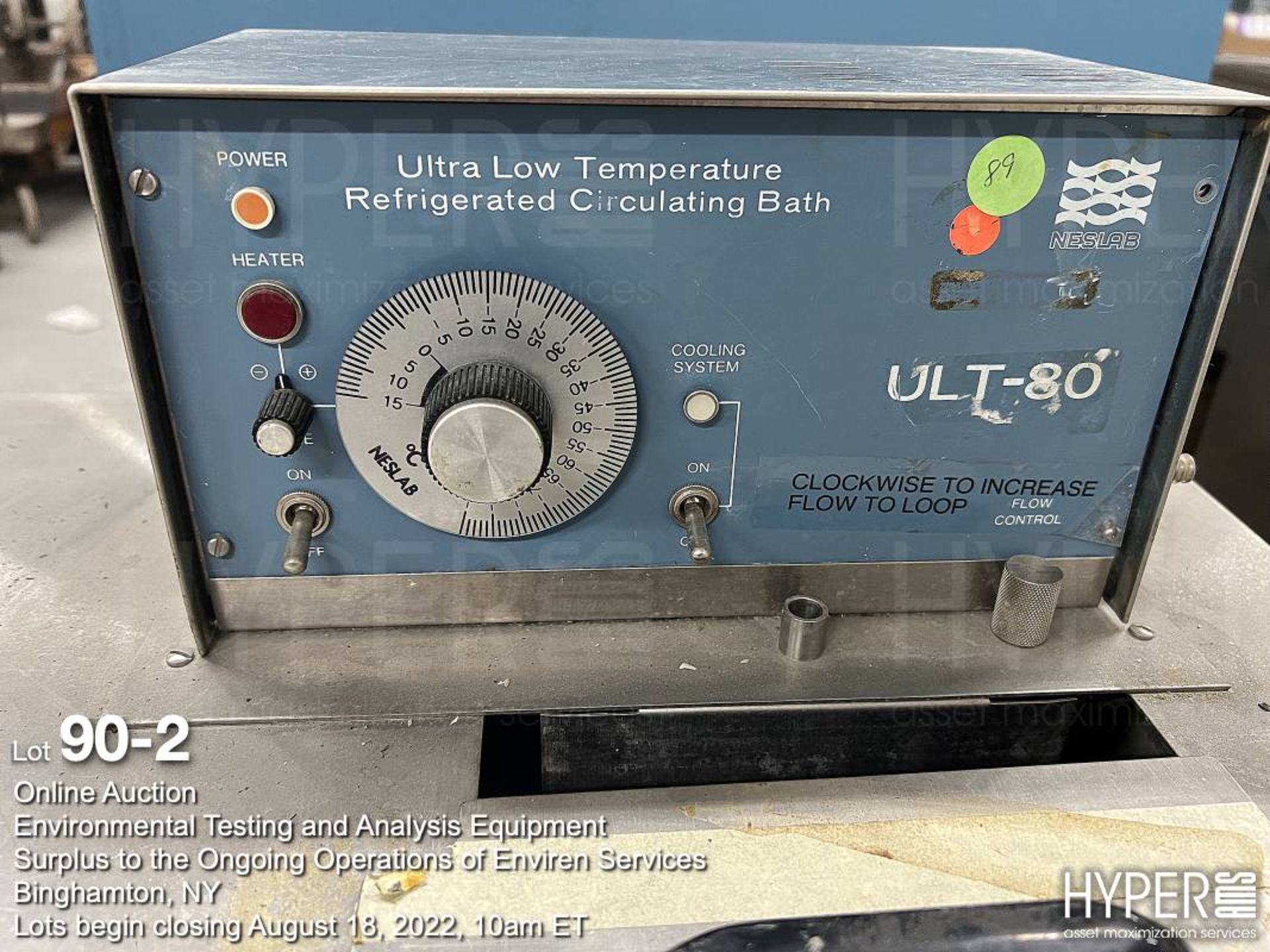 NESLAB ULT-80 ultra low temperature refrigerated circulating bath - Image 2 of 8
