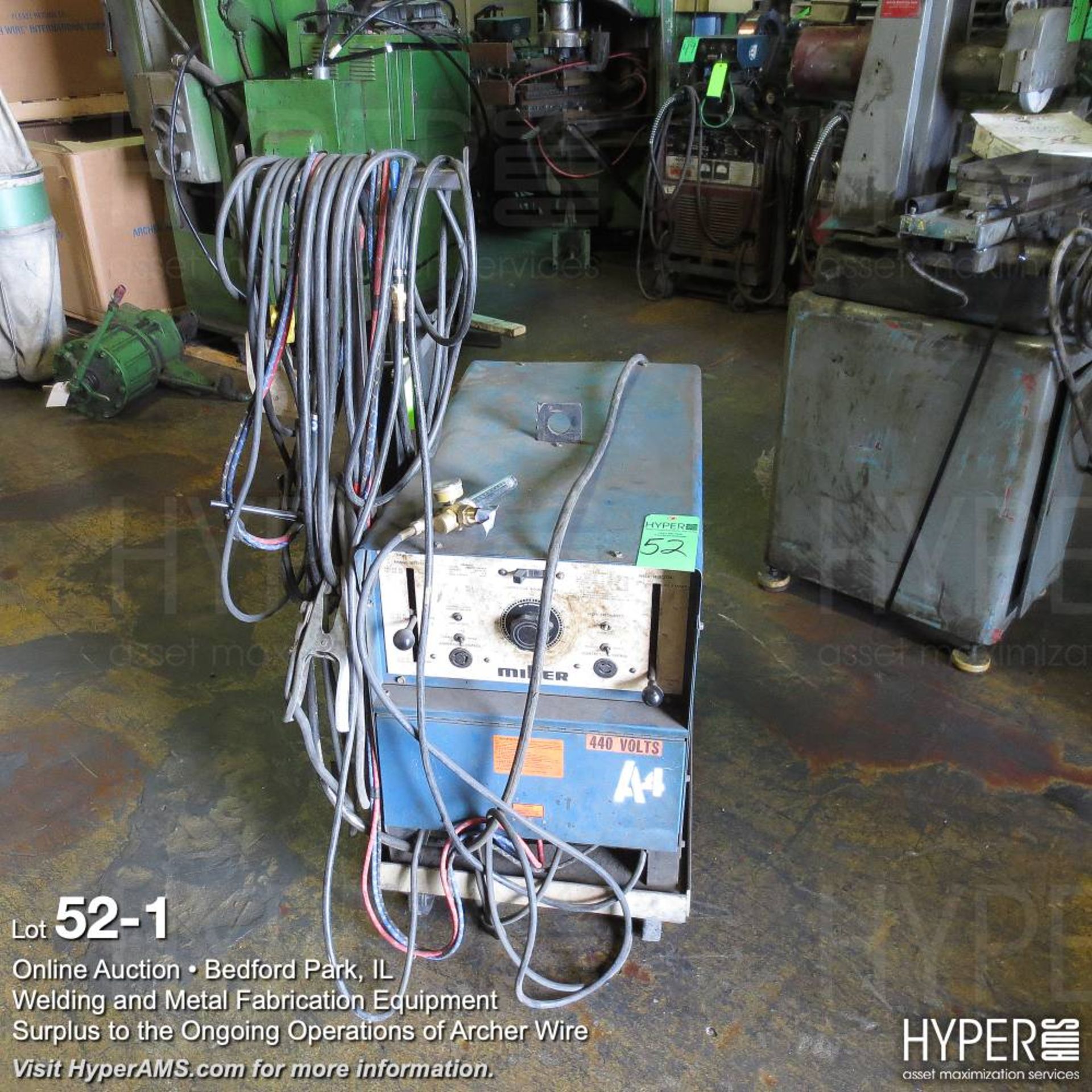 Miller Dialarc HF welder s/n JB472561