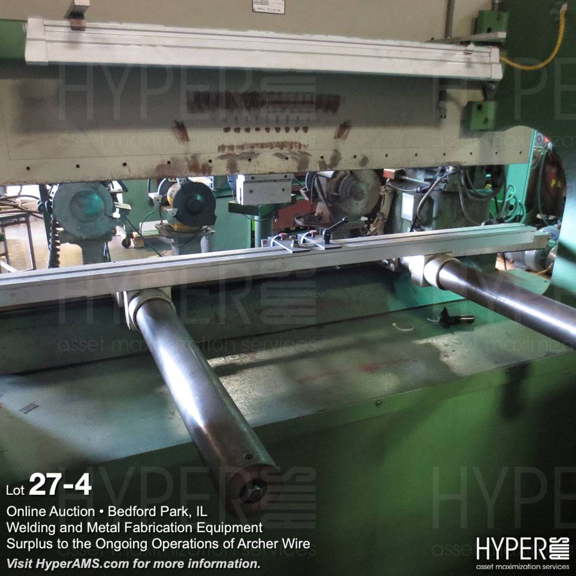 Guifil 66ton cap hydraulic press brake 79" bed, stroke 3.93, year 1993, number 013394, back gage, RE - Image 2 of 5