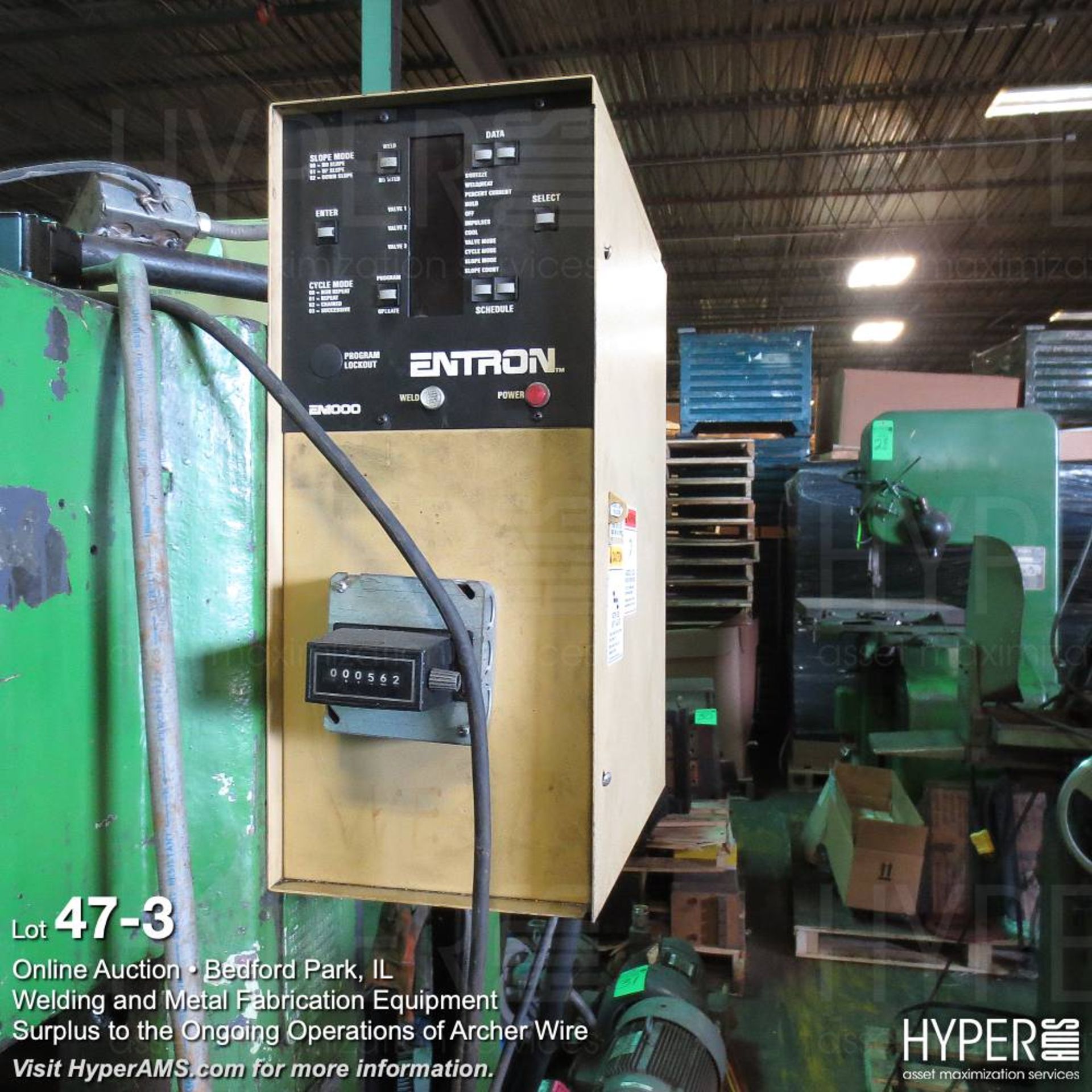 Taylor Winfield EP-18 spot welder, 480v s/n 41335A - Bild 3 aus 5