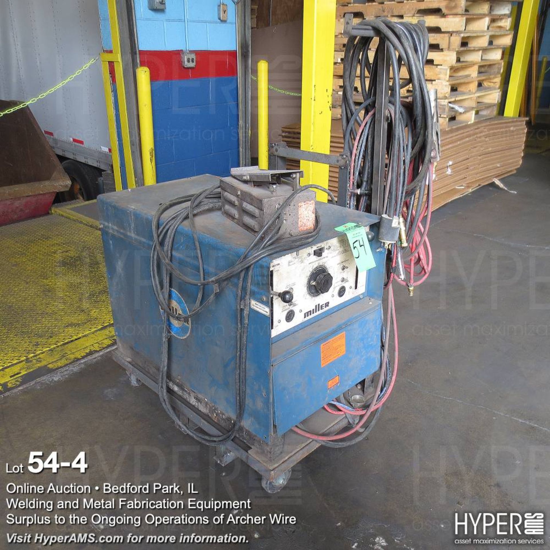 Miller Dialarc HF welder s/n JB488880 - Image 4 of 4