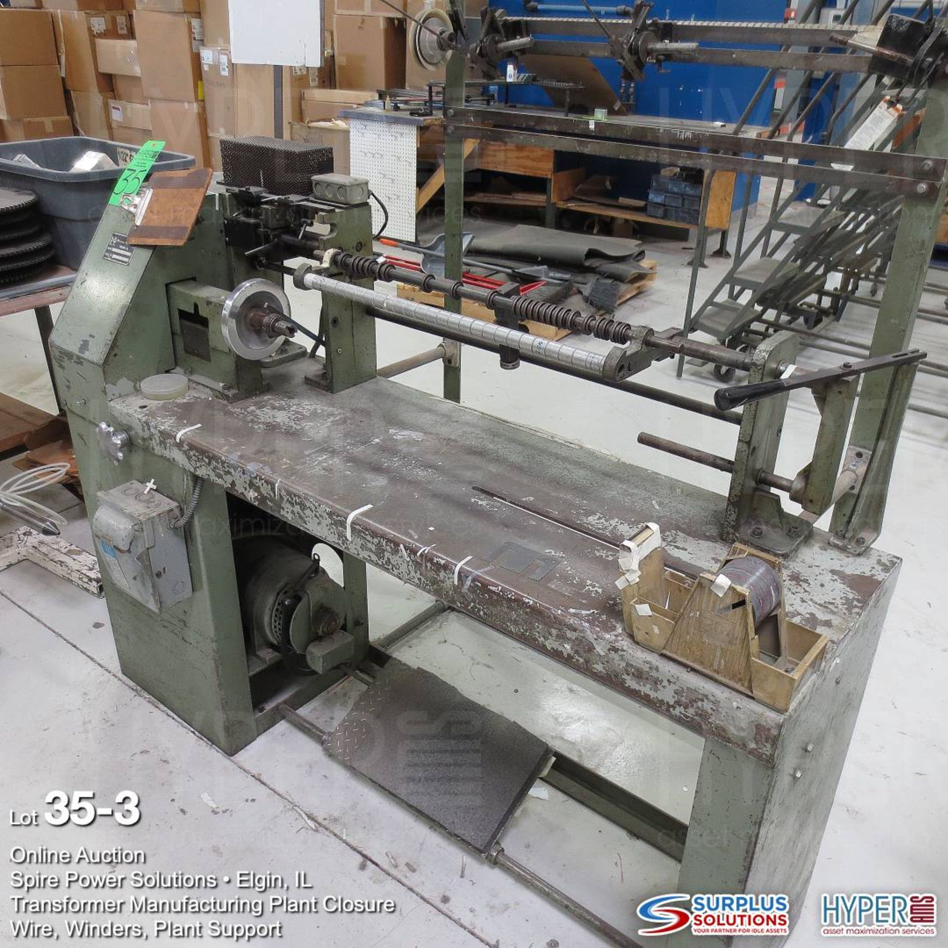 Met 913-A paper winder s/n 75167 - Image 3 of 6