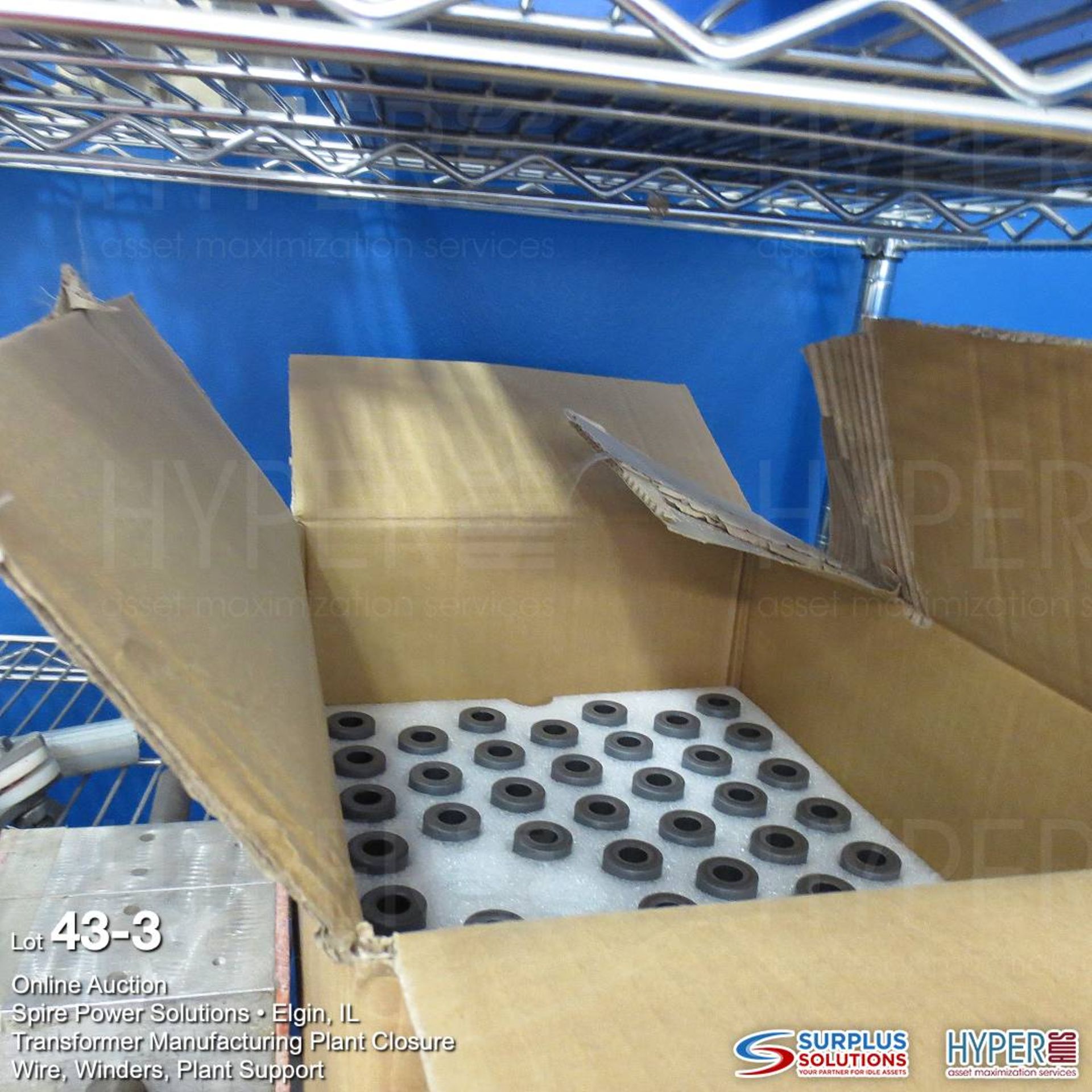 paper winder parts on shelf ( no shelf ) - Image 3 of 7