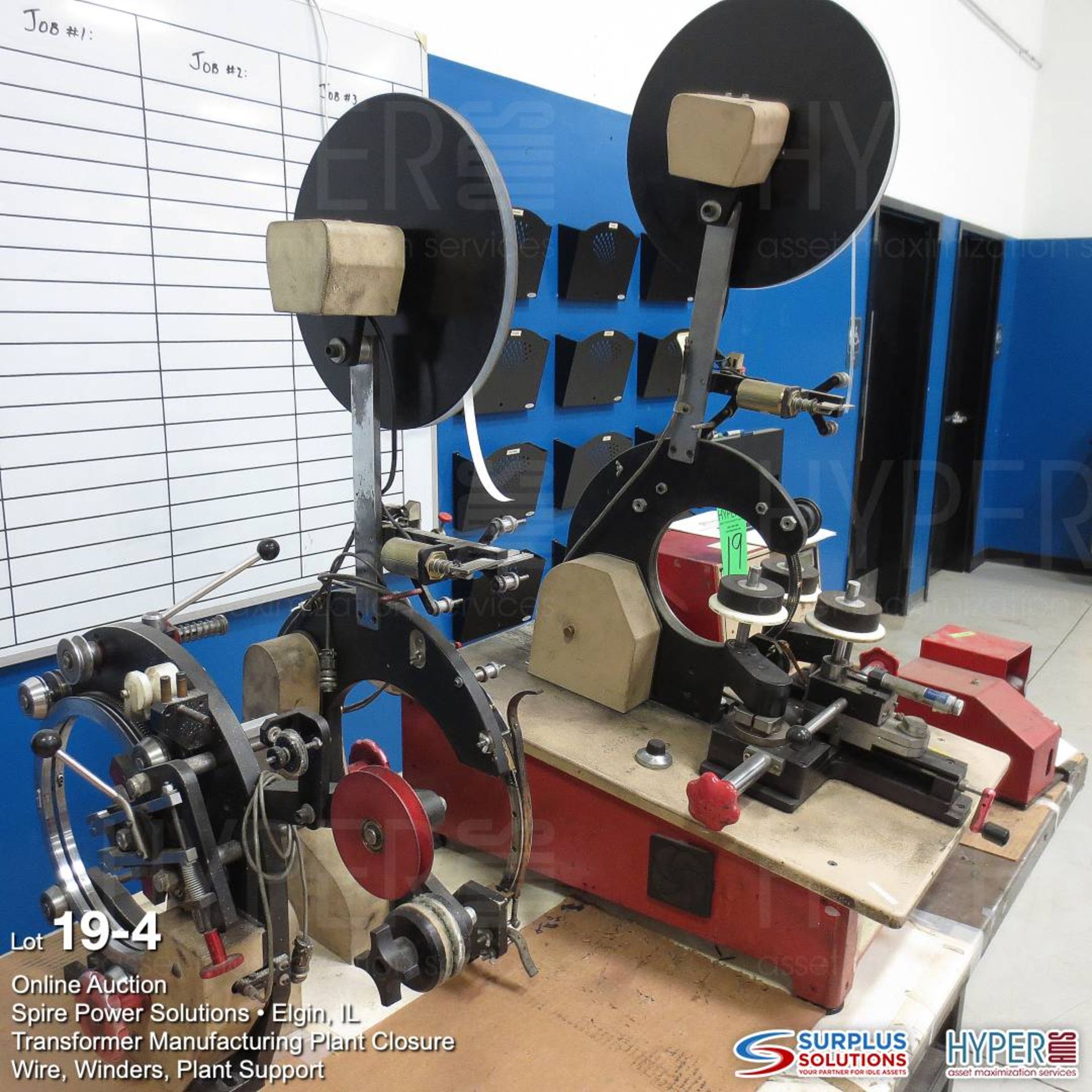 Jovil JV200 Toroidal winding machine with Jovil JV200SC standard control s/n 552 with 2 other size a - Image 4 of 4