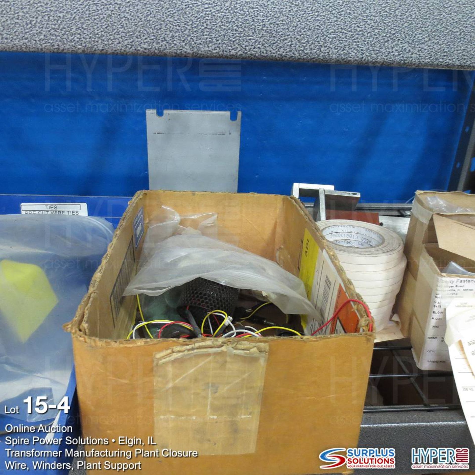 Aluminum tube, wire, tape and supplies ( no shelf ) - Image 4 of 8