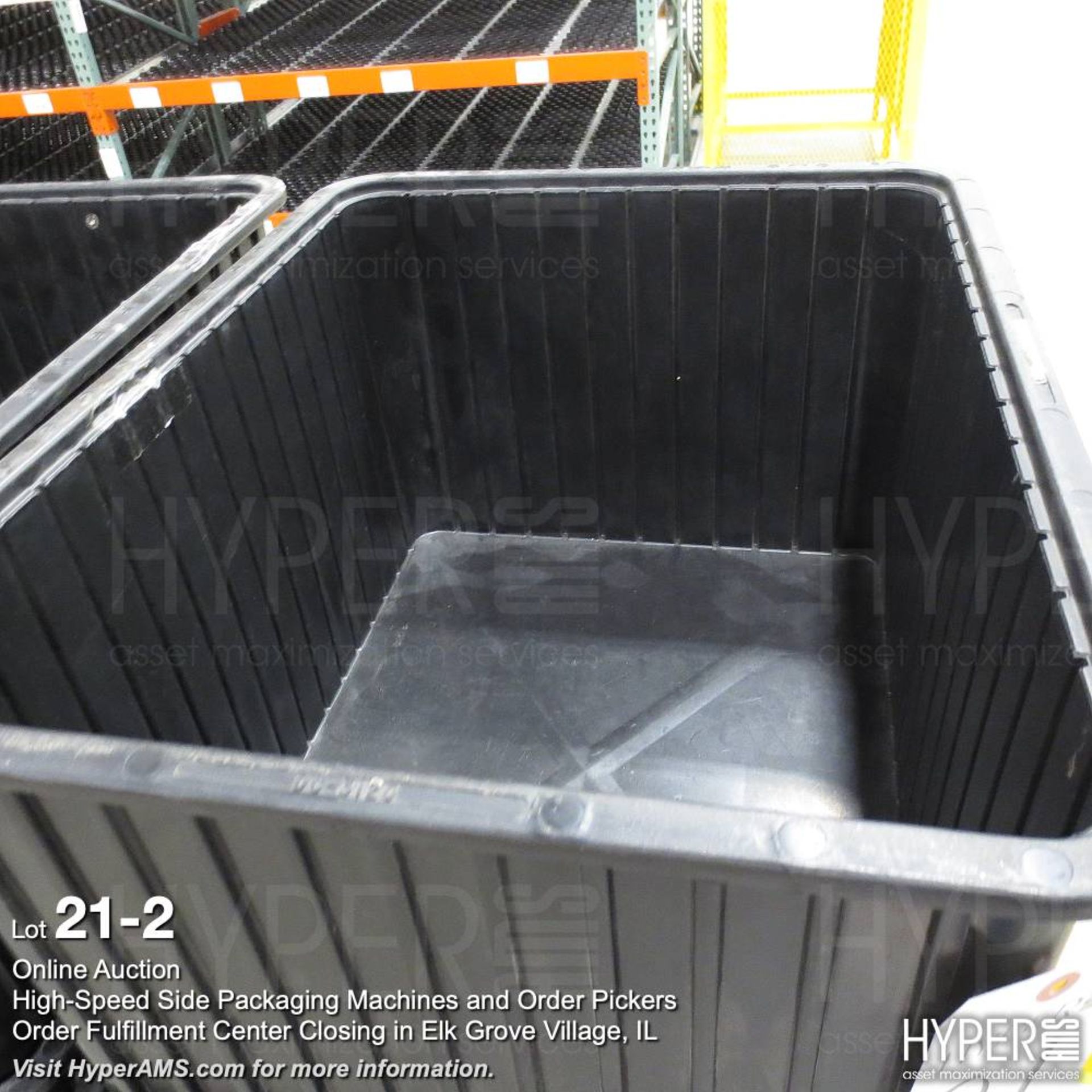 (19) 17 1/2" X 22 1/2" X 12" deep plastic tub - Image 2 of 2