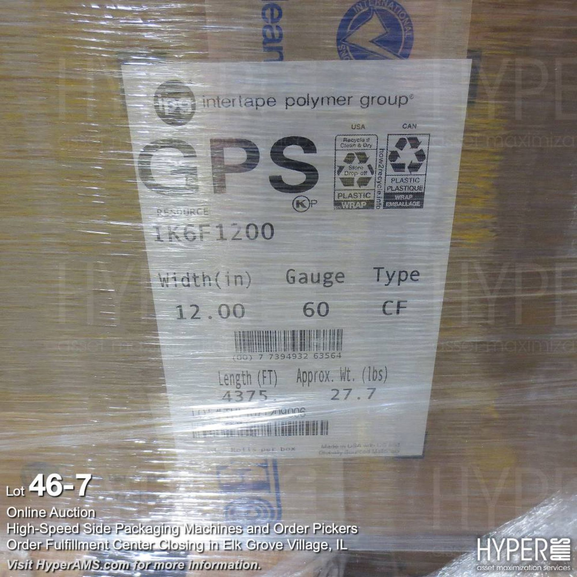 (4) skids of package film - Image 7 of 8