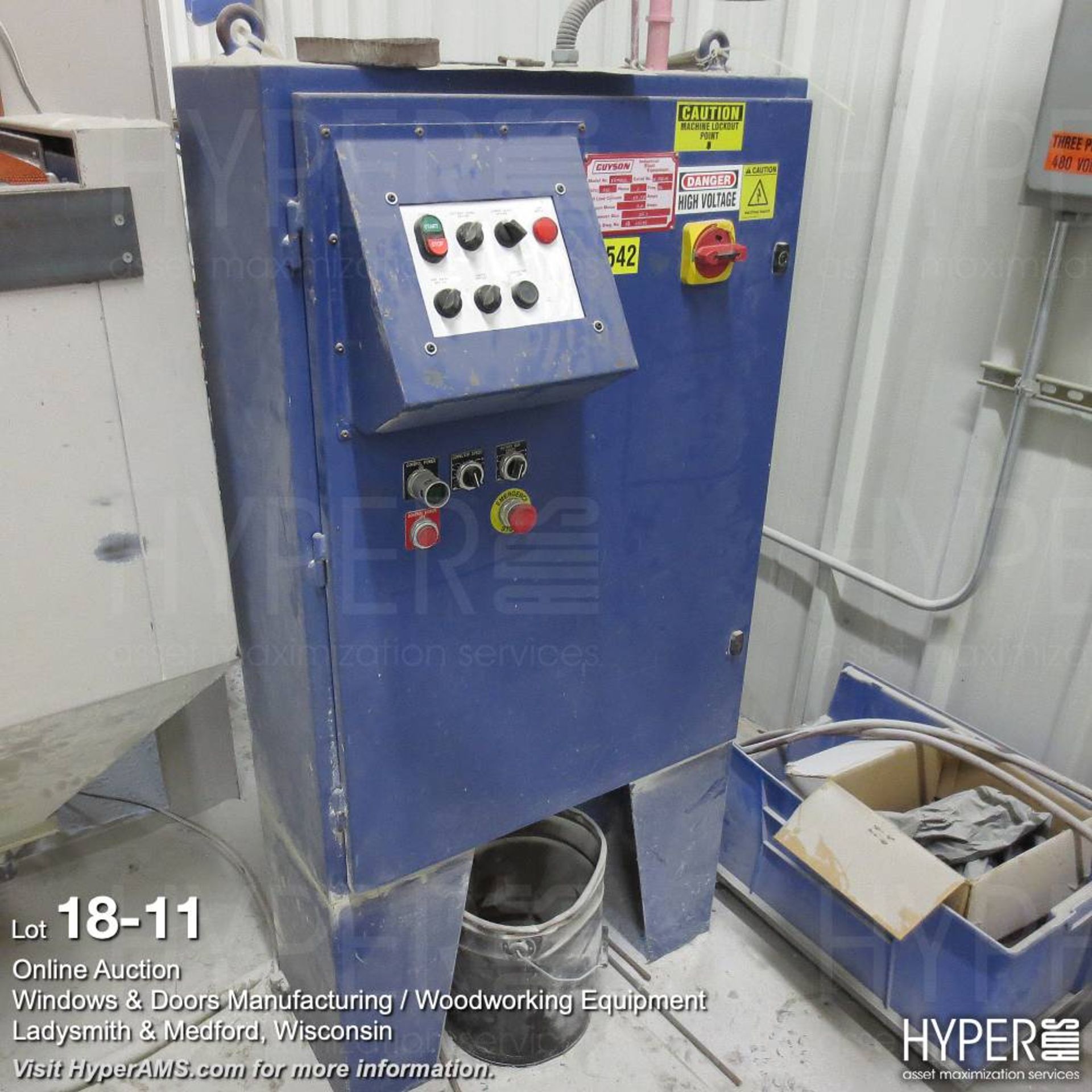 Guyson TR900 Multi Blast cleaning cabinet - Image 11 of 22