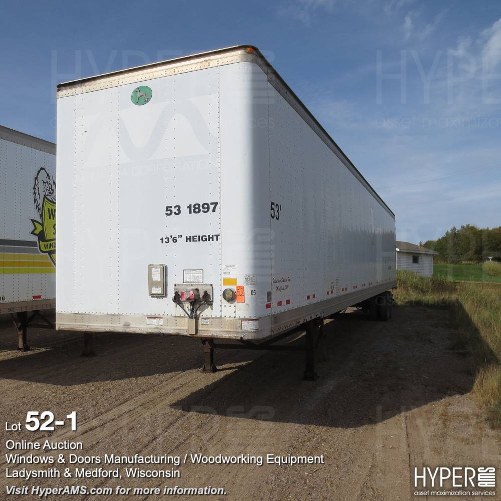 Great Dane 53' Storage Trailer year 2002