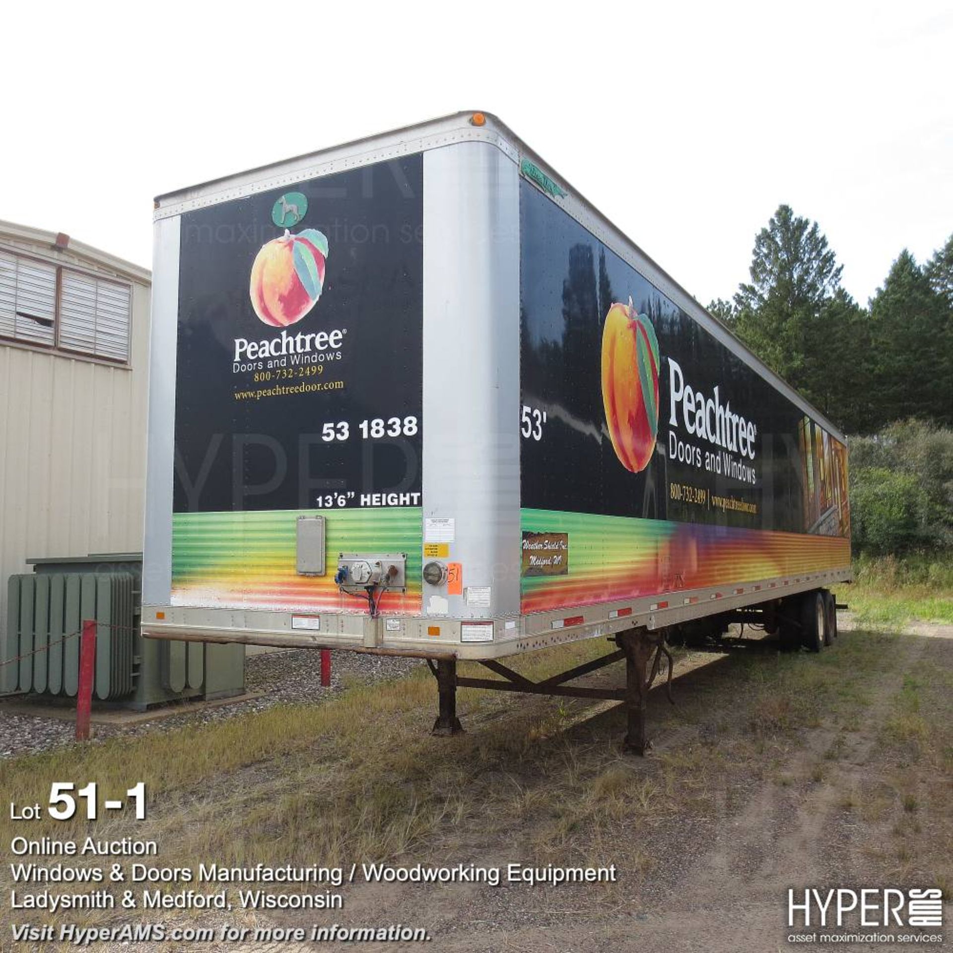 Great Dane 53' Storage Trailer year 2002