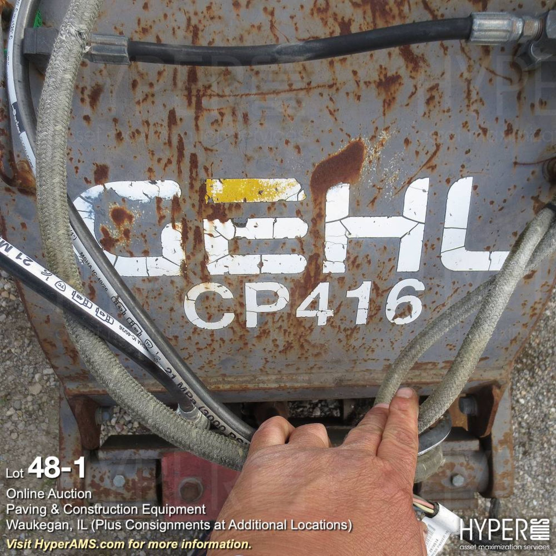 Gehl CP416 cold planer for skid loader