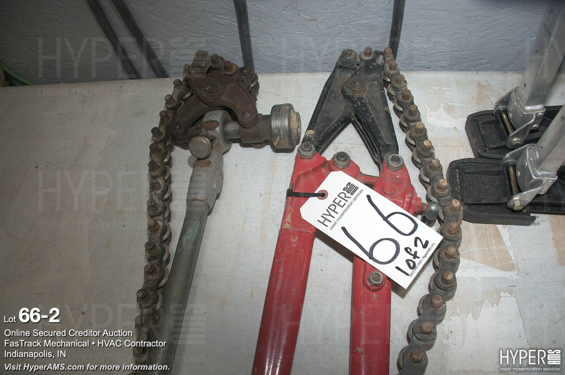 (2) chain wrenches - Image 2 of 2