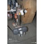 (3) core drill stands and (2) power heads