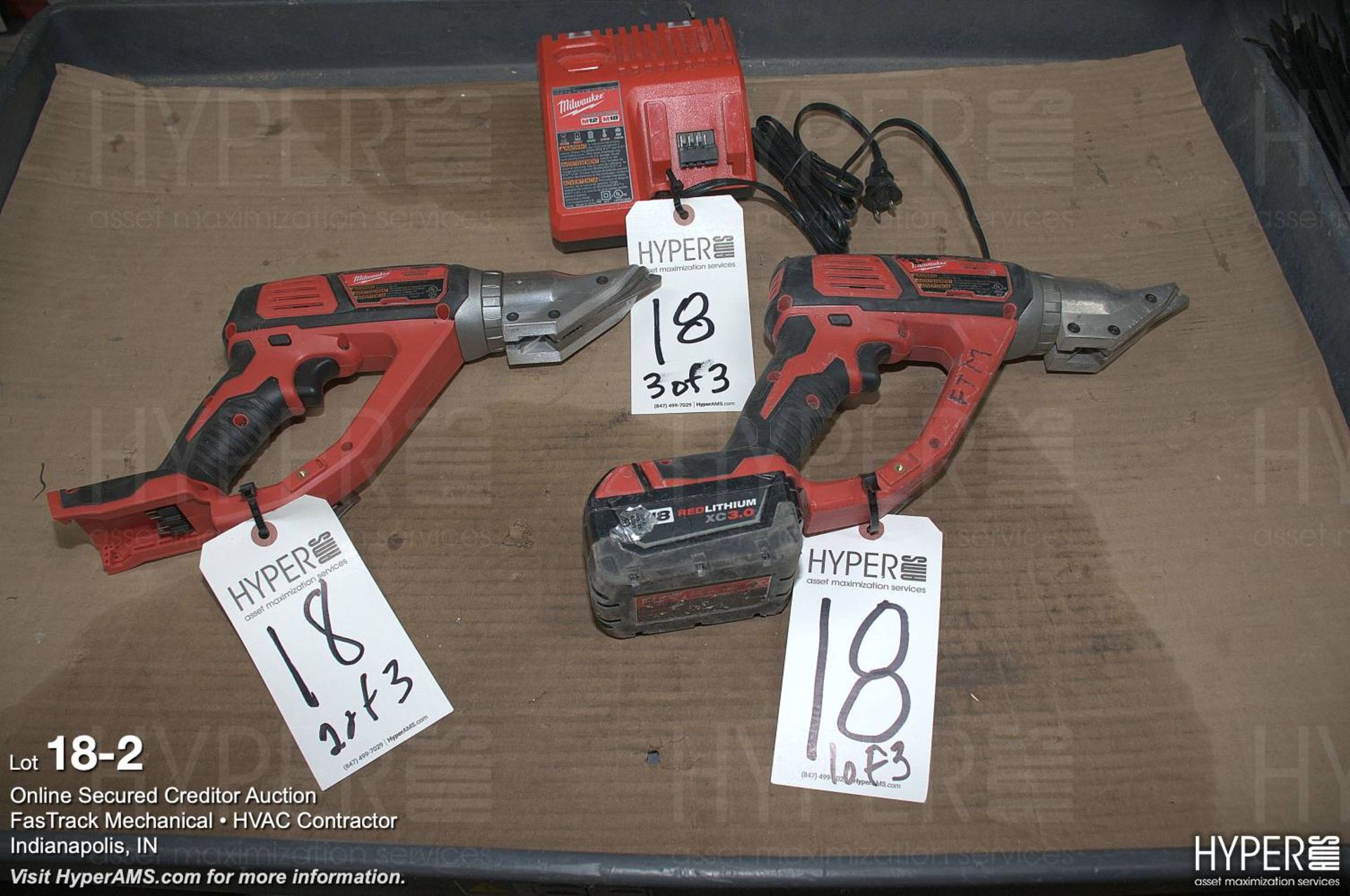 (2) Milwaukee M18 shears 2635-20 - Image 2 of 3