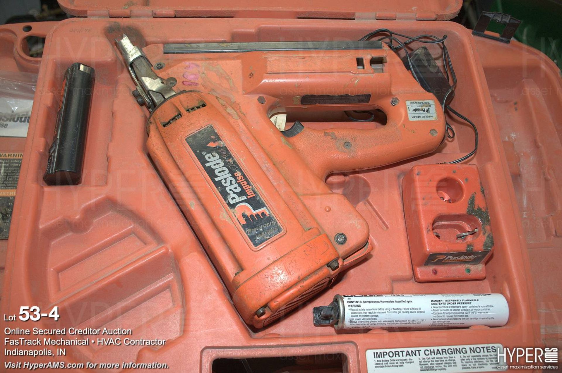 (3) Paslode Impulse nailers (2) chargers, more - Image 4 of 4