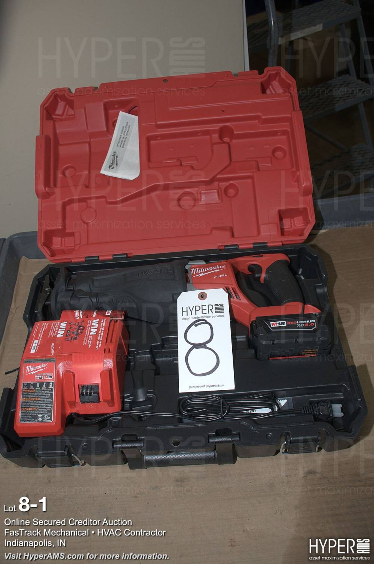 Milwaukee Fuel M18 reciprocating saw