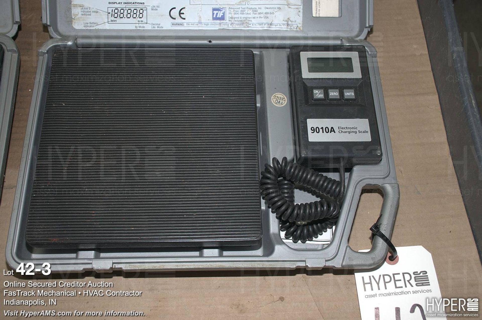 (2) TIF 9010A Slimline electronic scale - Image 3 of 5