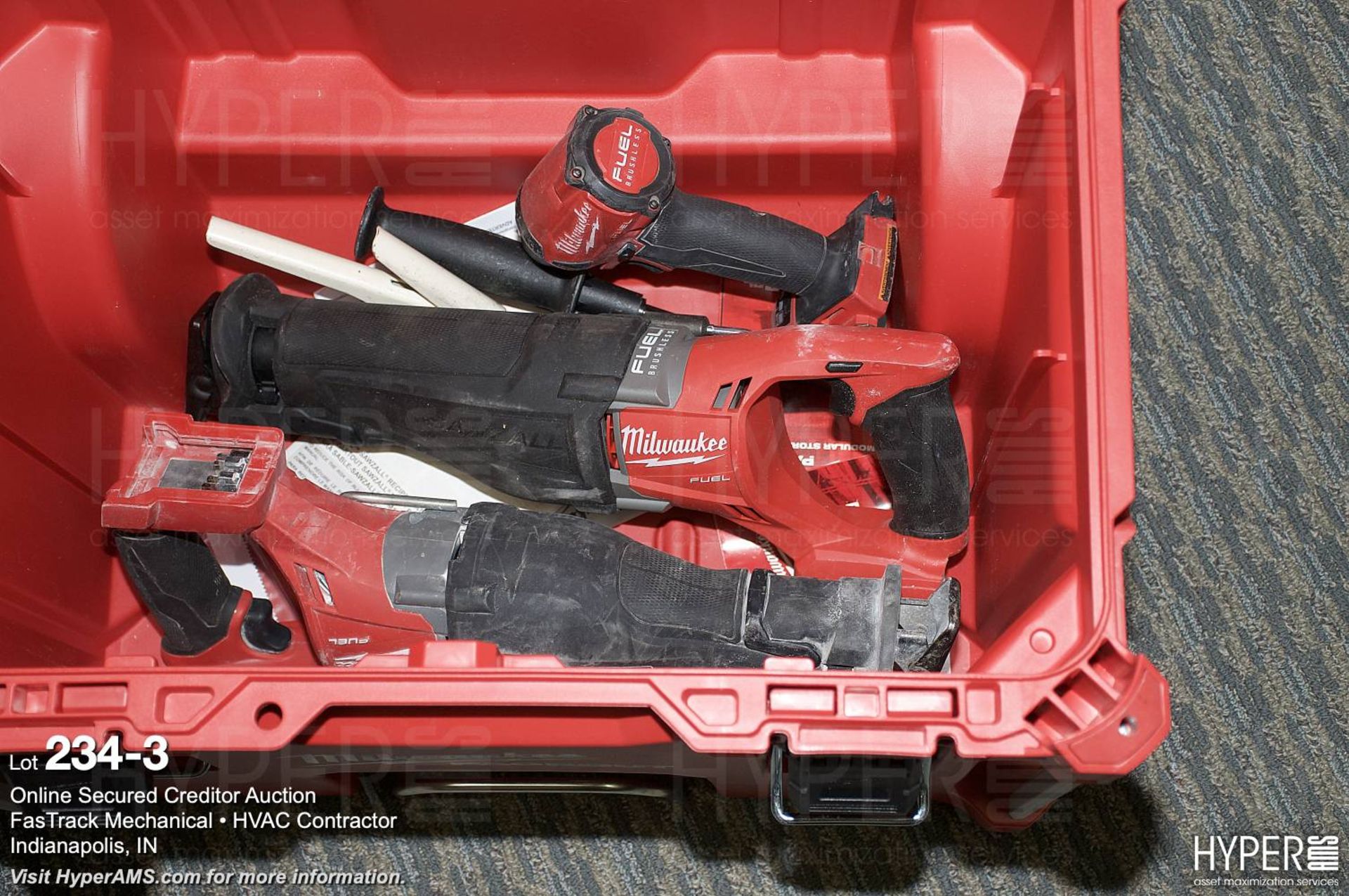 Milwaukee Packout tool box w/tools - Image 2 of 3