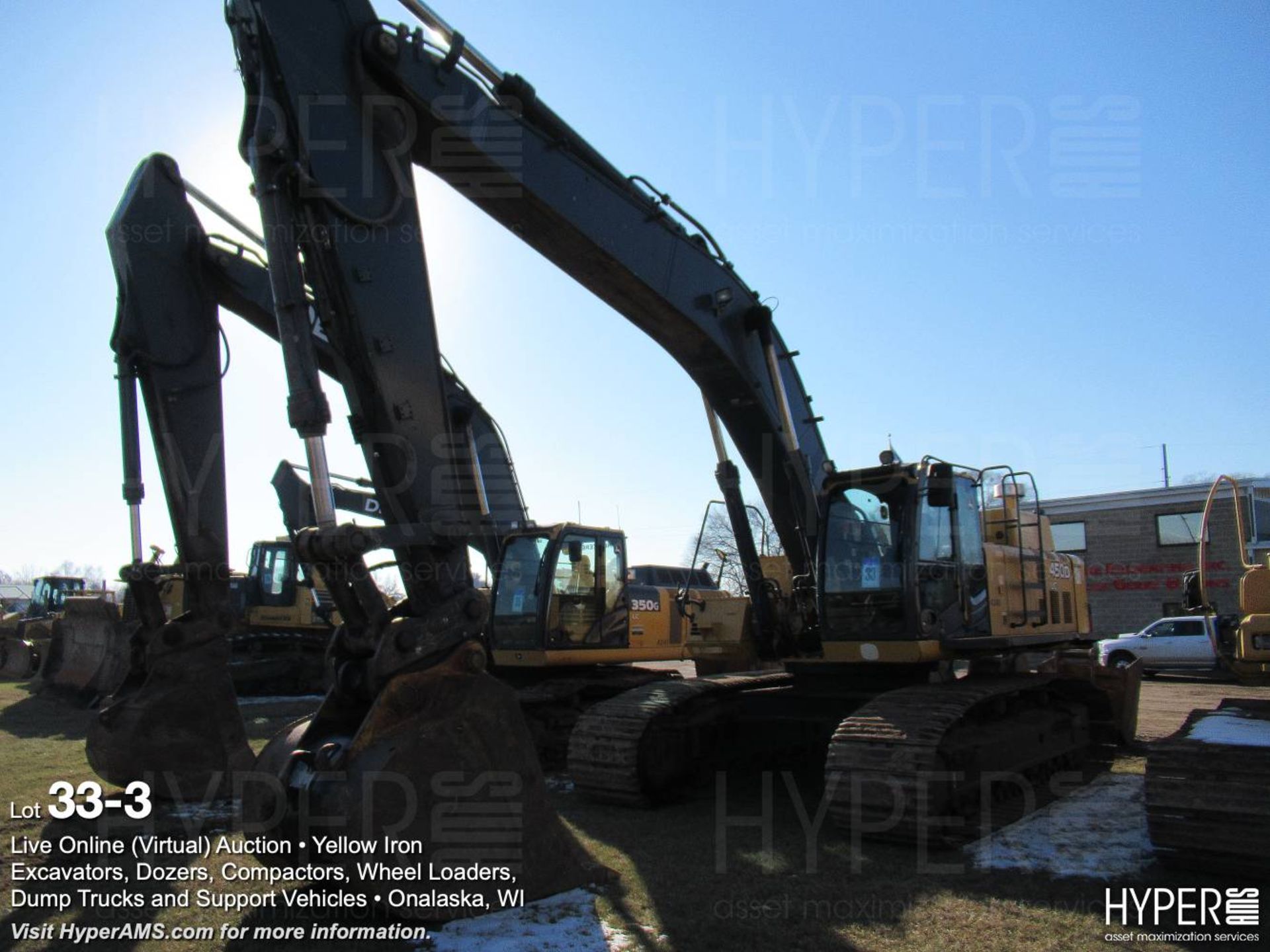 2011 John Deere 450D LC Excavator - Image 3 of 24