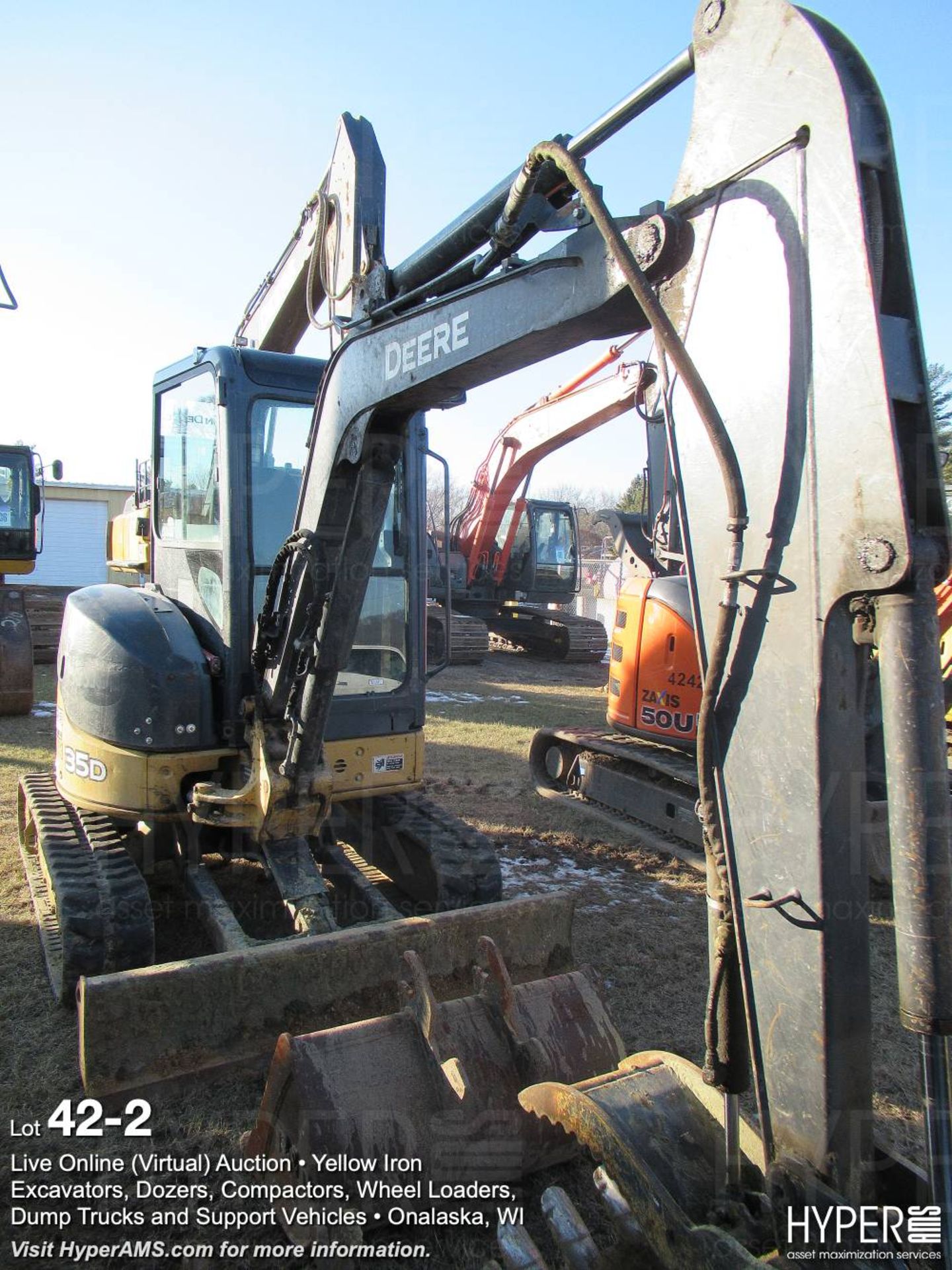 2012 John Deere 35D Excavator - Image 2 of 16